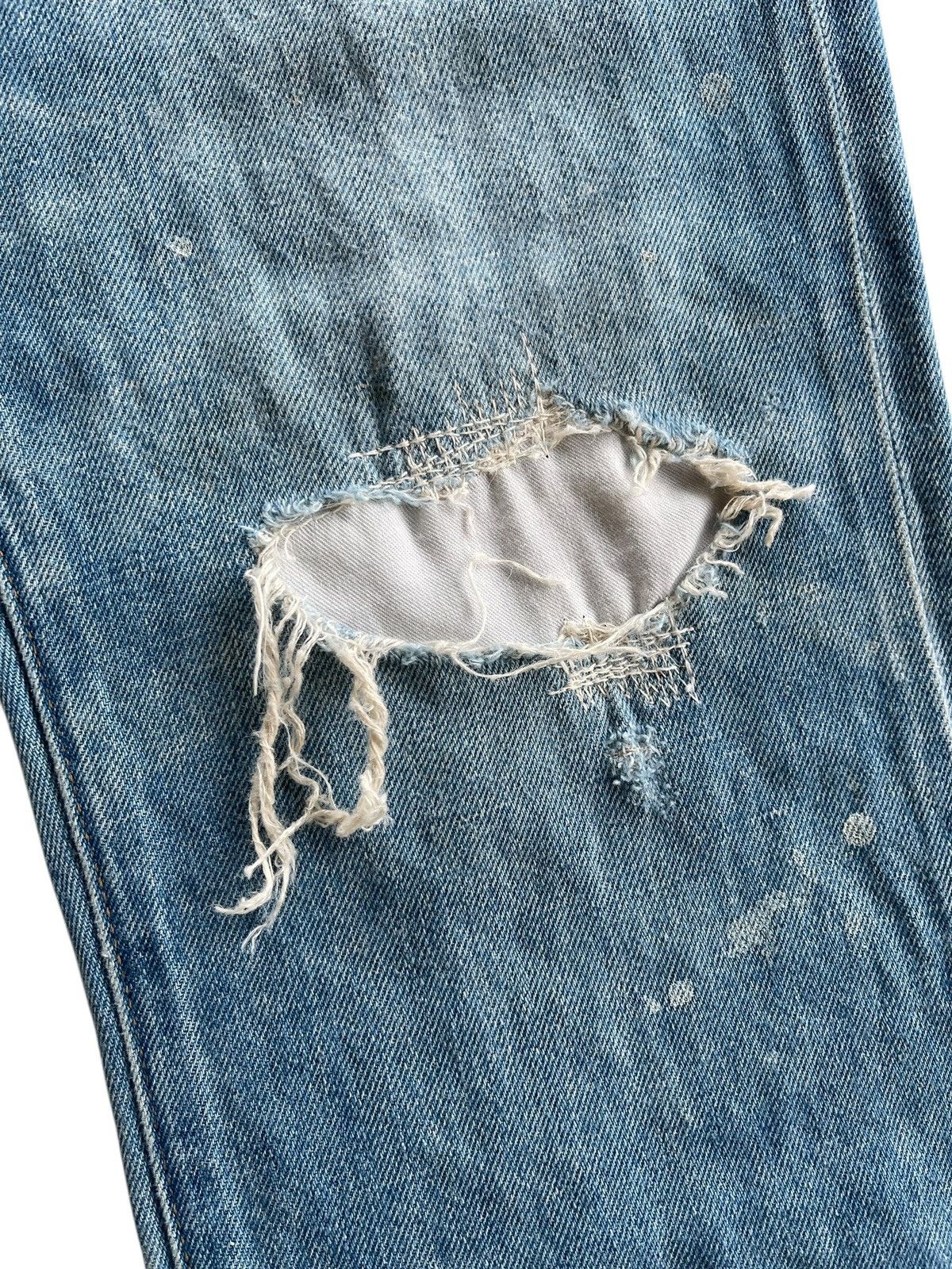 Japanese Brand M-2009 Distressed Denim Japan Size US 32 / EU 48 - 9 Thumbnail