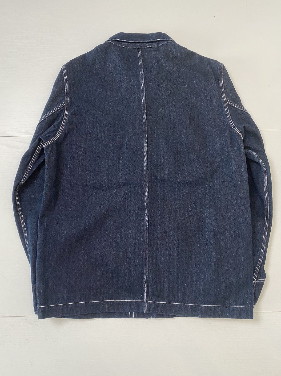 Huf Huf Railway Jacket, size L, blue denim, used Size US L / EU 52-54 / 3 - 9 Thumbnail
