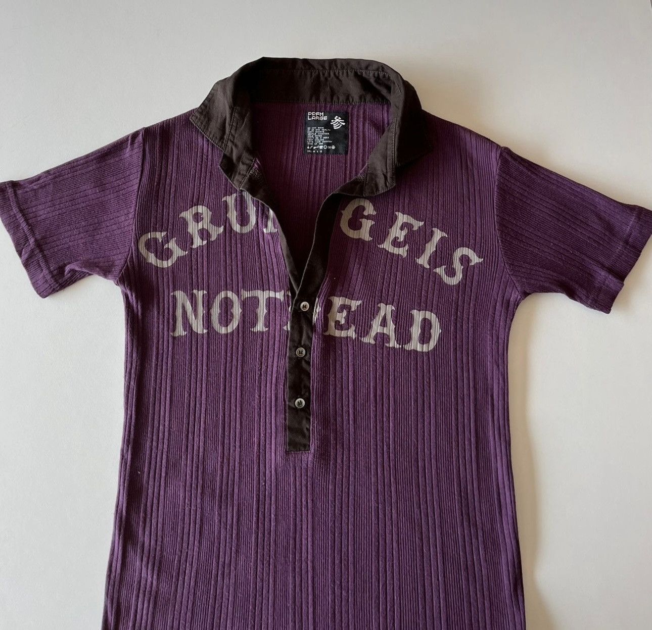 Japanese Brand × Vintage Vintage PPFM Grunge Not Dead Shirt Size XXS / US 00 / IT 34 - 1 Thumbnail