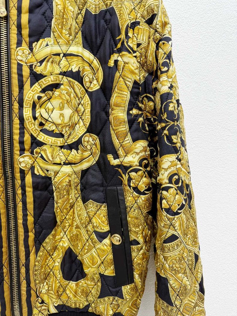 Versace Versace Mulberry silk cotton jacket Size US XS / EU 42 / 0 - 4 Thumbnail