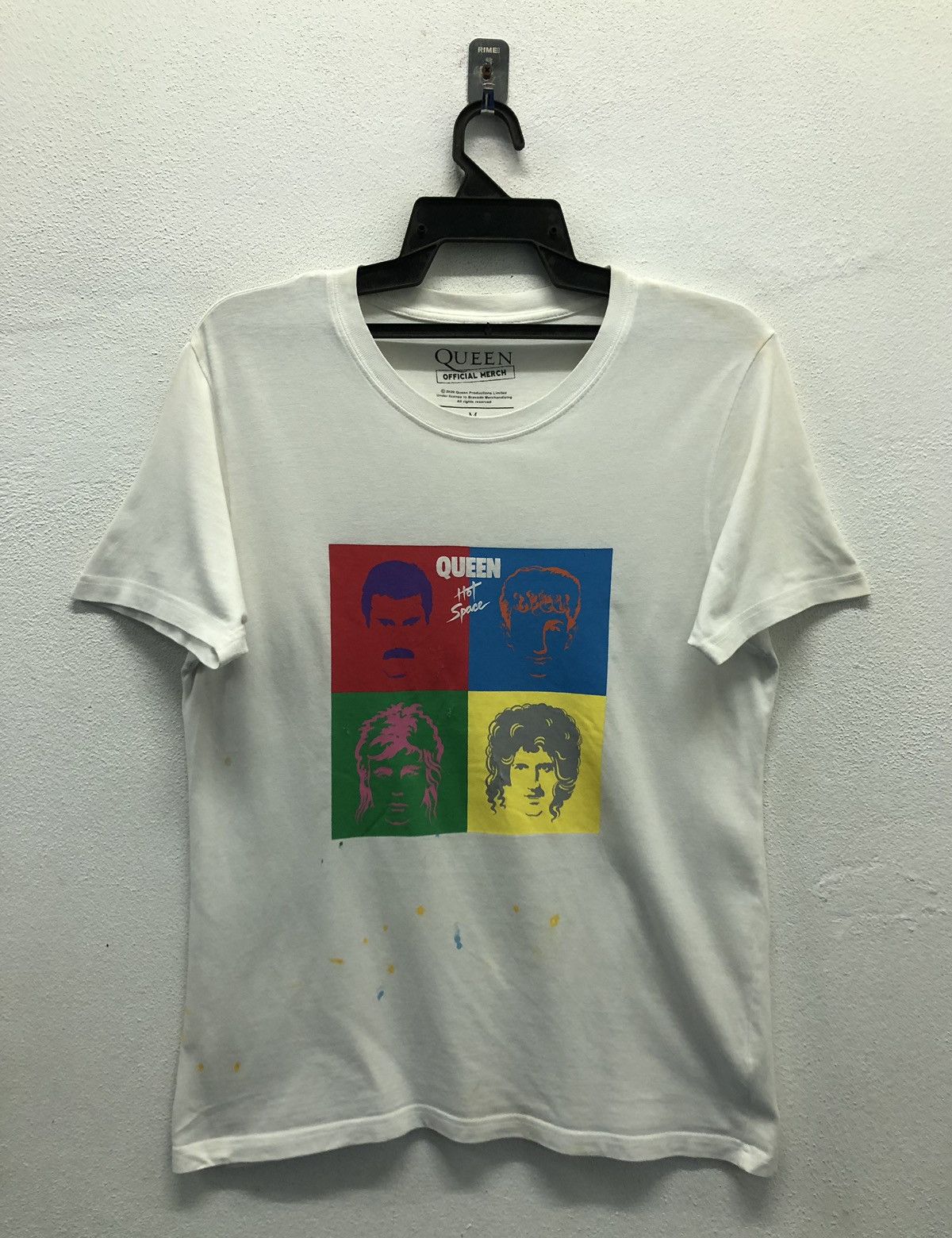 Band Tees Rock Band Queen Official Merch Hot Space T-Shirt Size US M / EU 48-50 / 2 - 1 Thumbnail