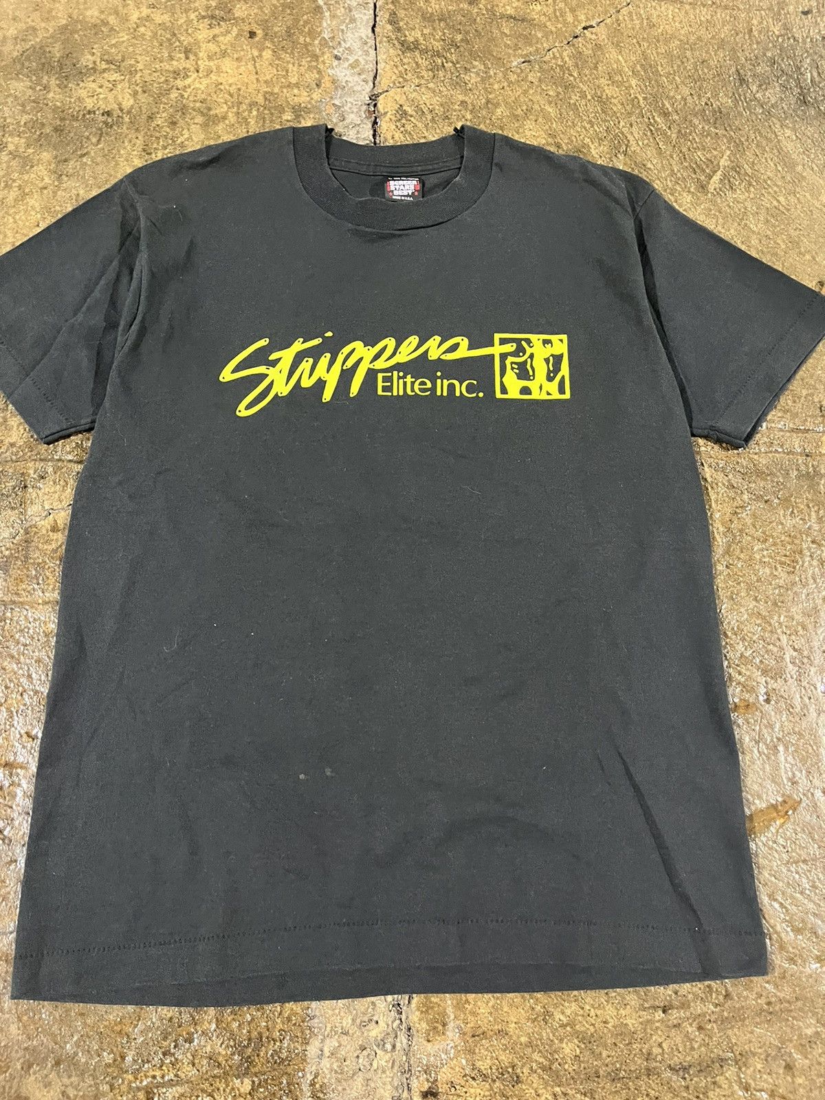 Vintage Vintage 90s Strippers Elite Tee Sex Pornstar Strip Club Size US M / EU 48-50 / 2 - 2 Thumbnail