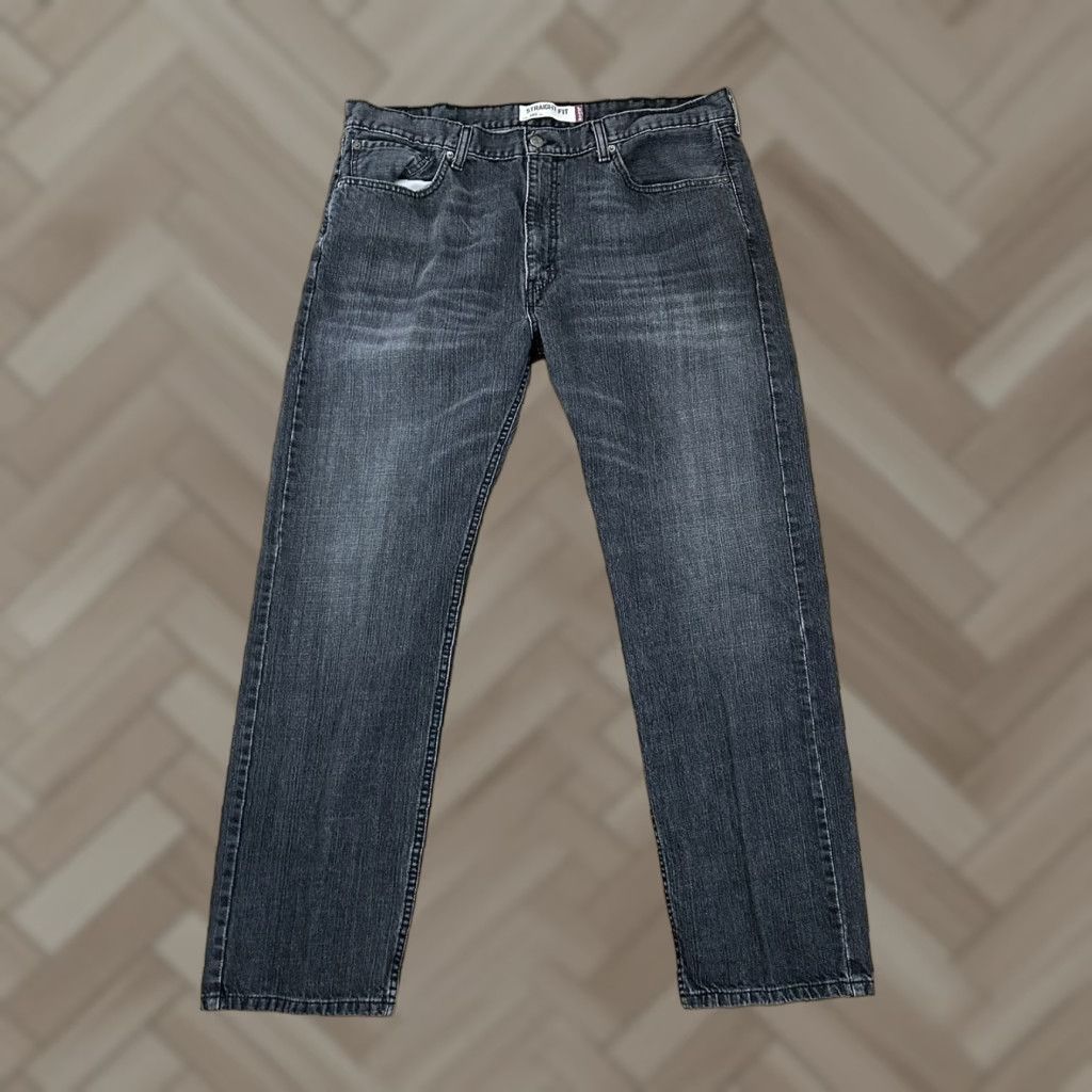 Levi's Levi's 505 Regular Fit Straight Denim Black Jeans Mens Size 40x32 Denim Jeans Mens Regular 40 32 Black Levi's 505 Straight 40x32 Size US 40 / EU 56 - 1 Thumbnail