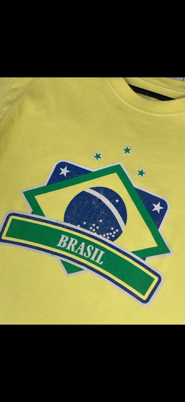 Vintage Brazil tee big logo size M Brasil soccer Size US M / EU 48-50 / 2 - 5 Thumbnail