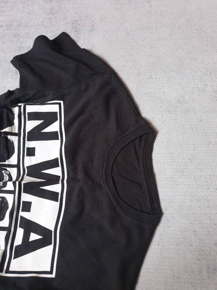 Japanese Brand Nwa Rappers black colour shirt Size US S / EU 44-46 / 1 - 7 Thumbnail