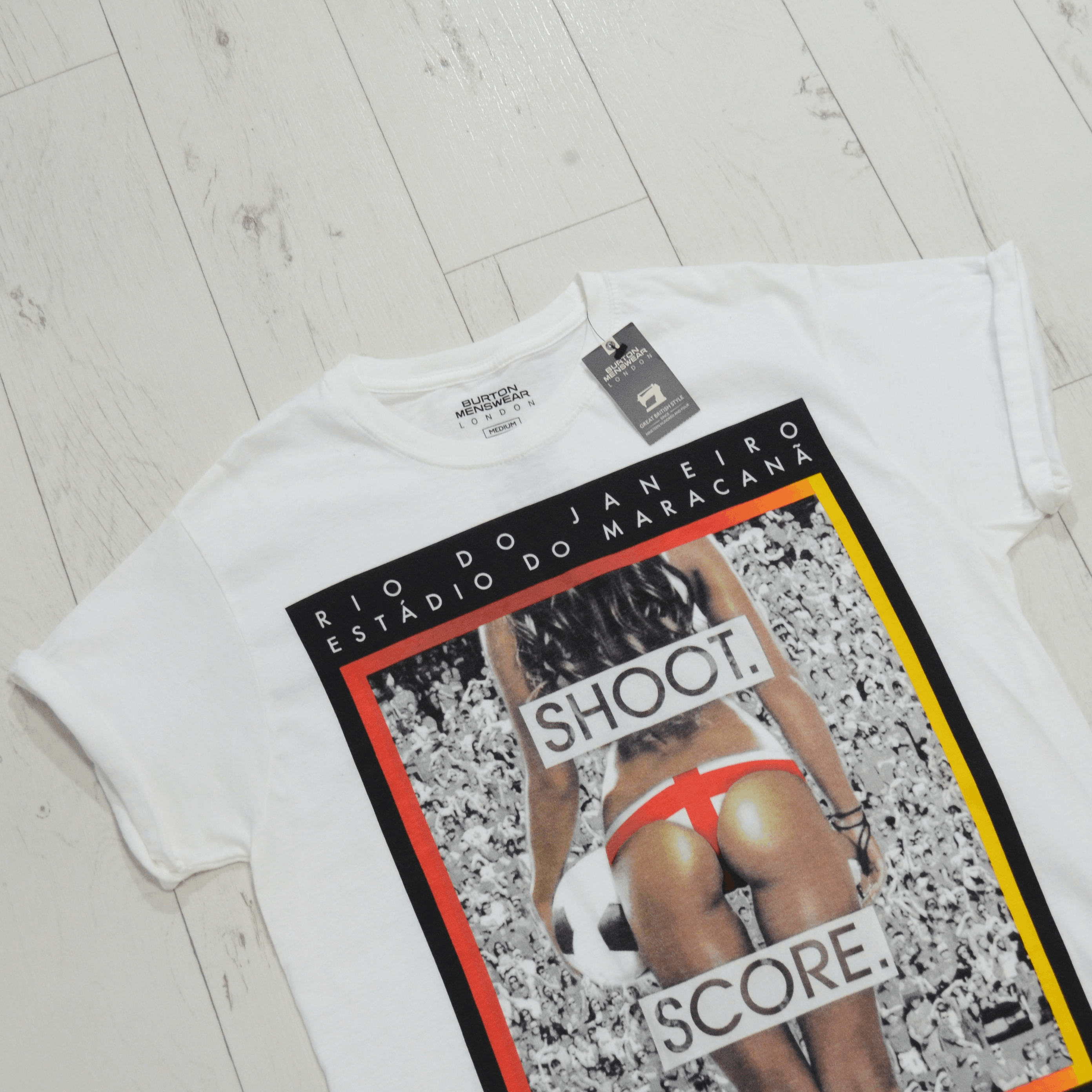 Hot Model Sex Shoot Score Y2K ADULT SEXY ASS GIRL BABE FUNNY T-shirt TEE Size US M / EU 48-50 / 2 - 2 Thumbnail