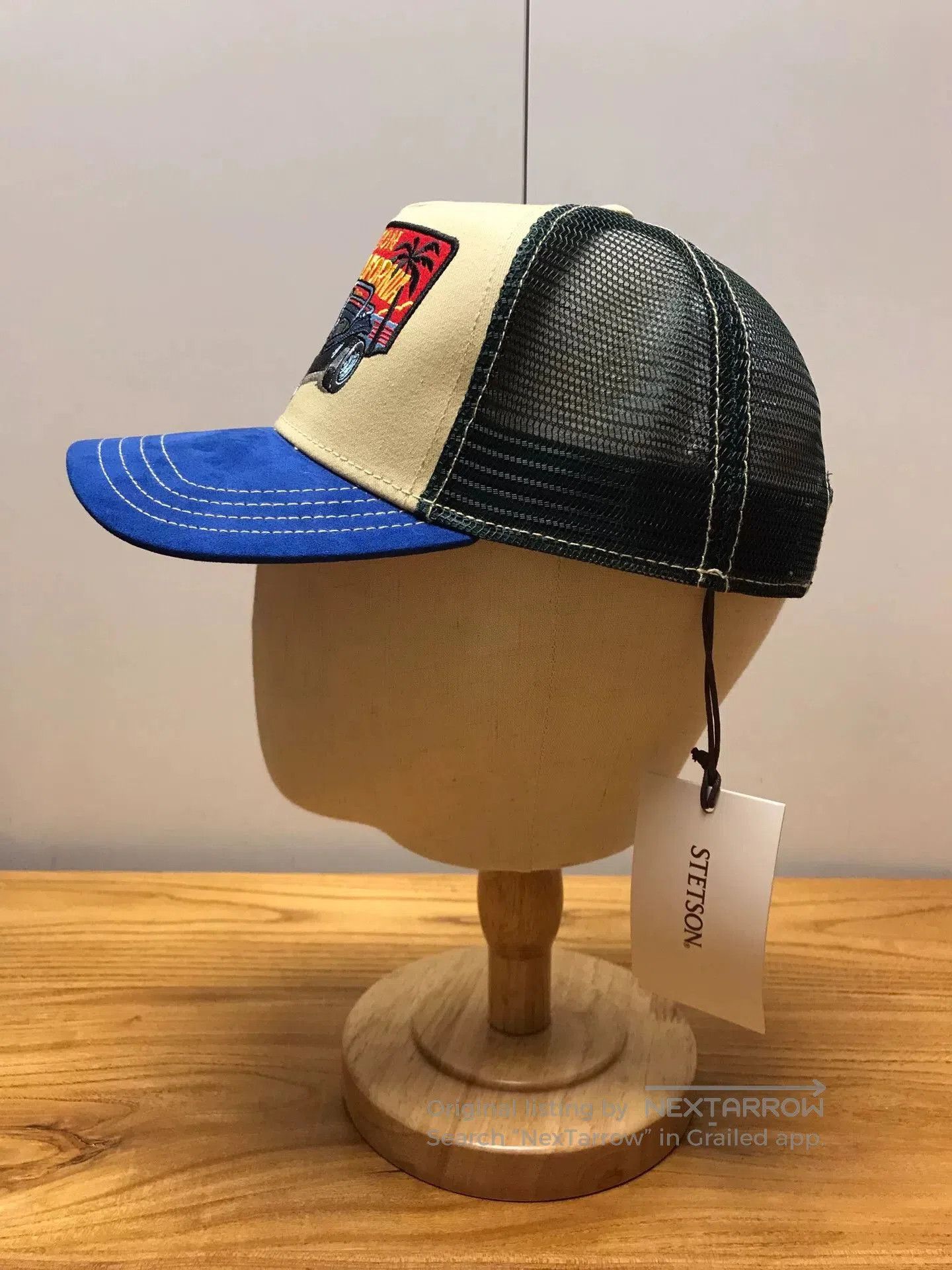 Stetson Stetson Malibu California Embroidered Trucker Cap. Size ONE SIZE - 2 Thumbnail