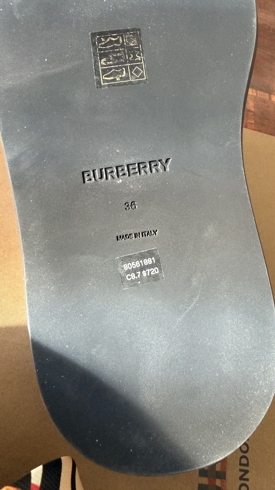 Burberry Burberry Slides Size US 6 / IT 36 - 5 Thumbnail
