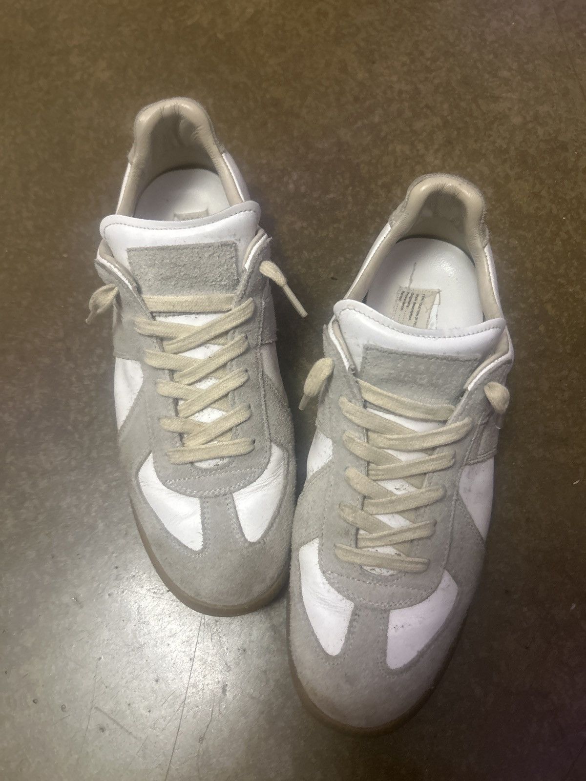 Maison Margiela White Margiela Gats Size US 8.5 / EU 41-42 - 1 Thumbnail