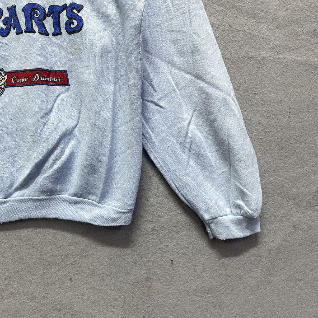 Vintage Vintage 1990s Julie Girl Beaux Hearts Sweatshirt Made in USA Size S / US 4 / IT 40 - 4 Thumbnail