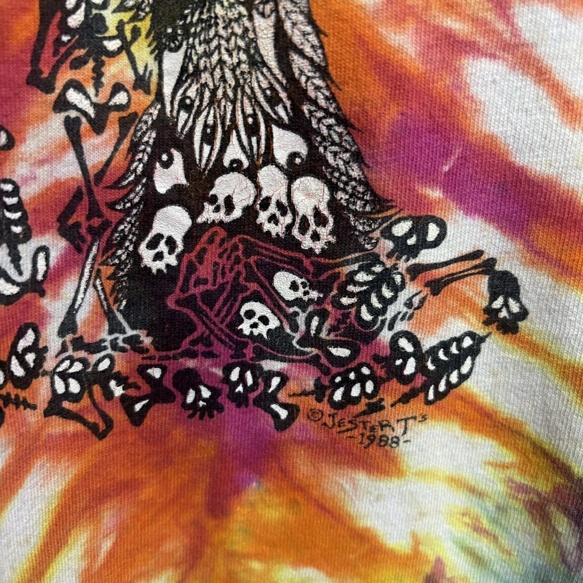 Grateful Dead Vintage Rare 1988 Grateful Dead Size US L / EU 52-54 / 3 - 5 Thumbnail