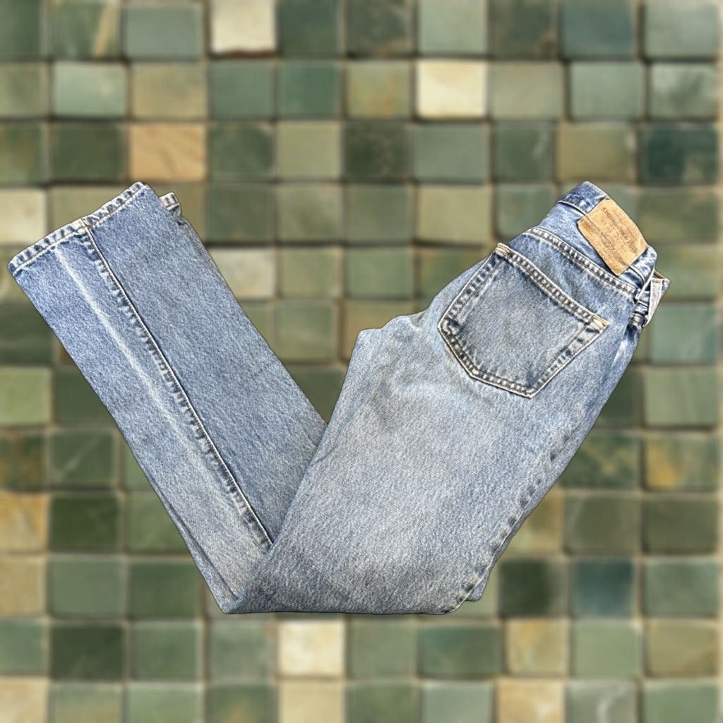 Abercrombie & Fitch Abercrombie & Fitch Jeans Slim Straight Ultra High Rise 0 Women Blue 90s Y2K Curve Love Vintage No Size 25" / US 0 / IT 36 - 1 Thumbnail
