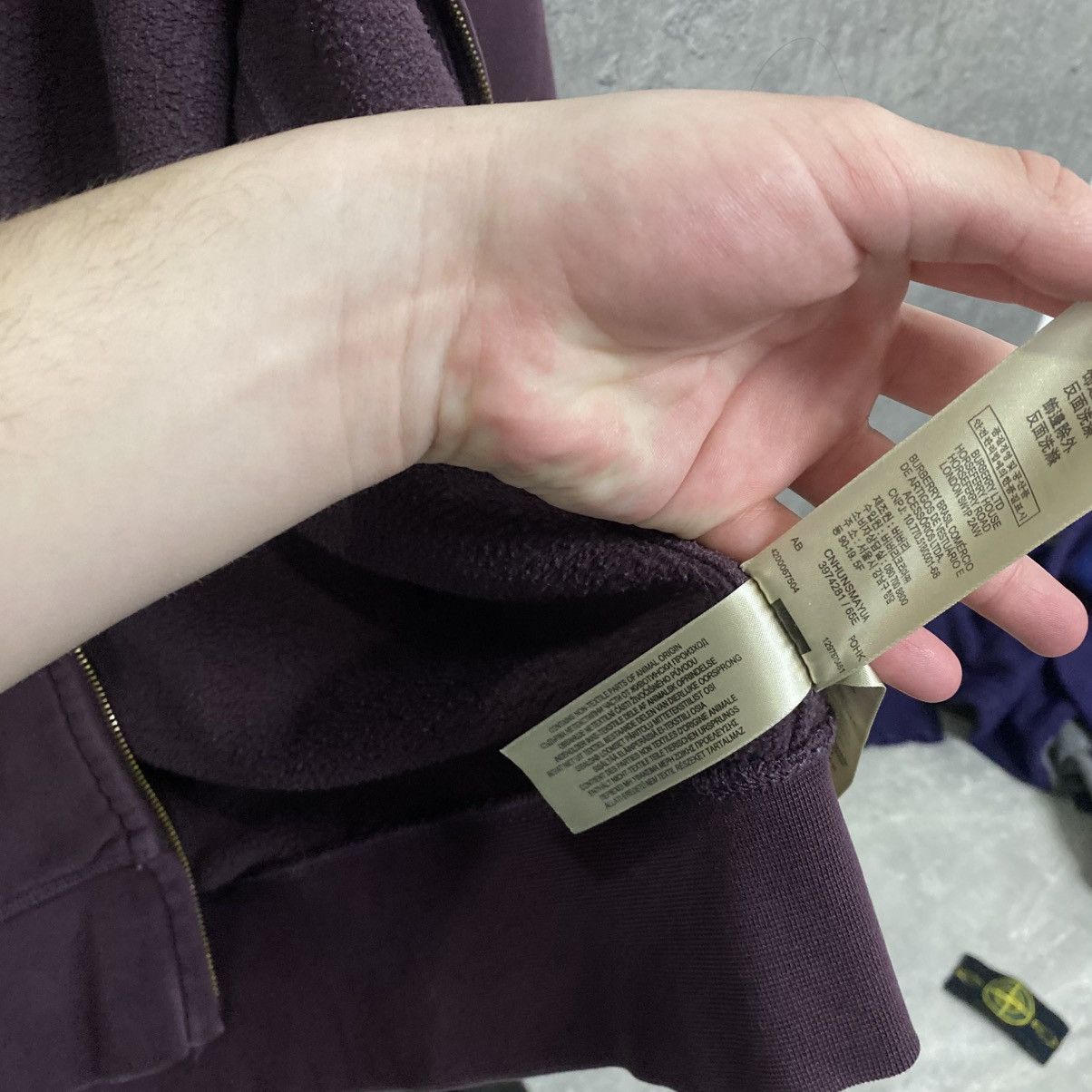 Burberry Burberry Zip Hoodie Size US S / EU 44-46 / 1 - 15 Thumbnail