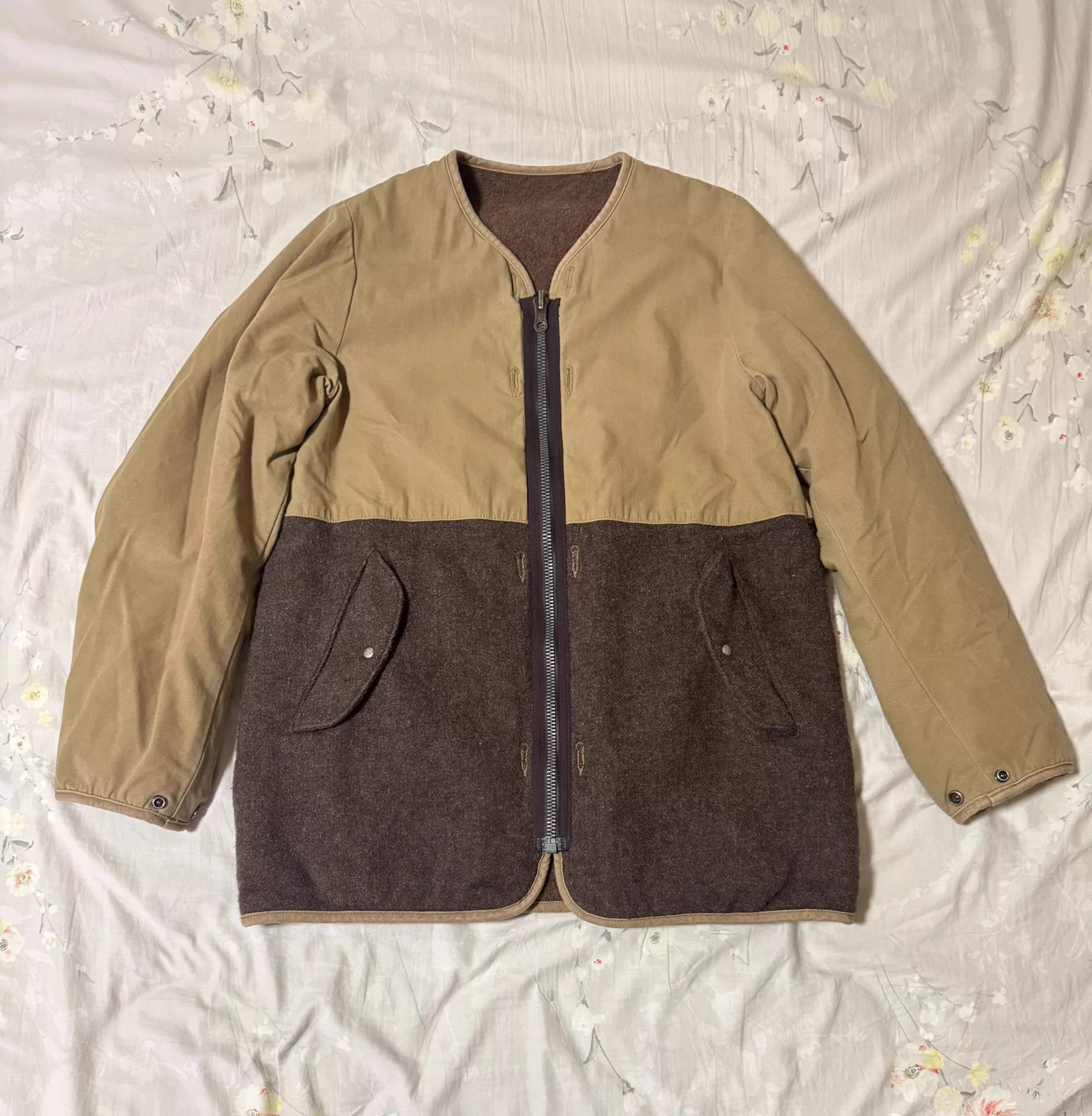 Visvim visvim 17aw iris longliner jkt shearling Khaki S Size US S / EU 44-46 / 1 - 1 Thumbnail