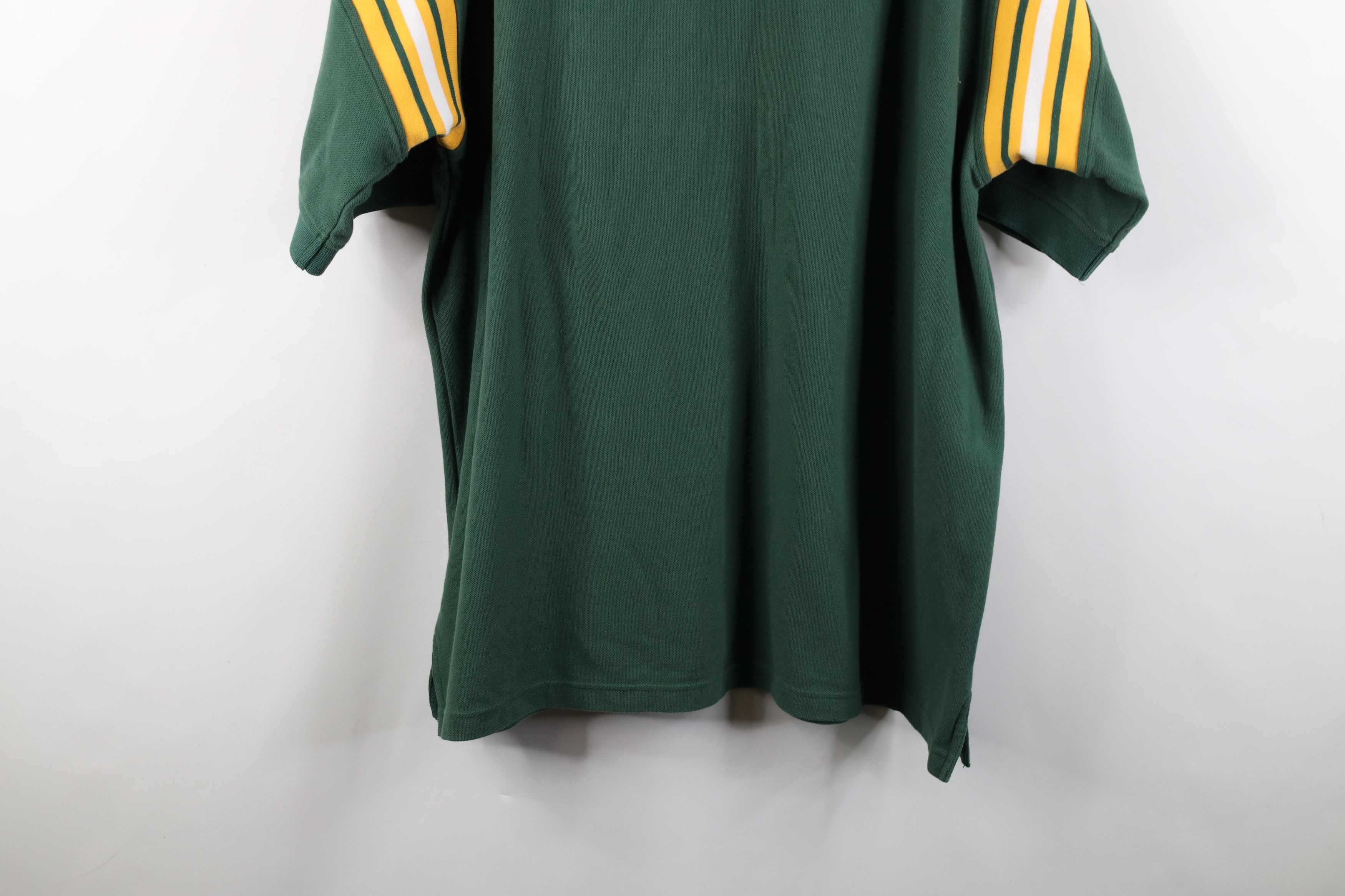 Vintage Vintage NFL Spell Out Green Bay Packers Football Polo Shirt Size US XL / EU 56 / 4 - 14 Thumbnail