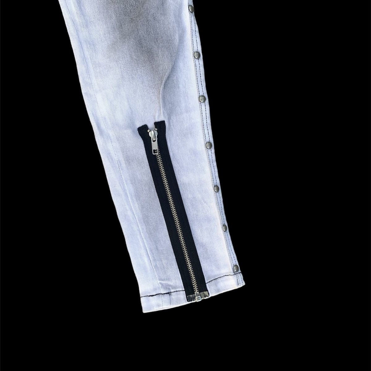 Japanese Brand Japanese Brand ALGONQUINS Denim Flares Jeans Punk zipper Size US 28 / EU 44 - 4 Thumbnail