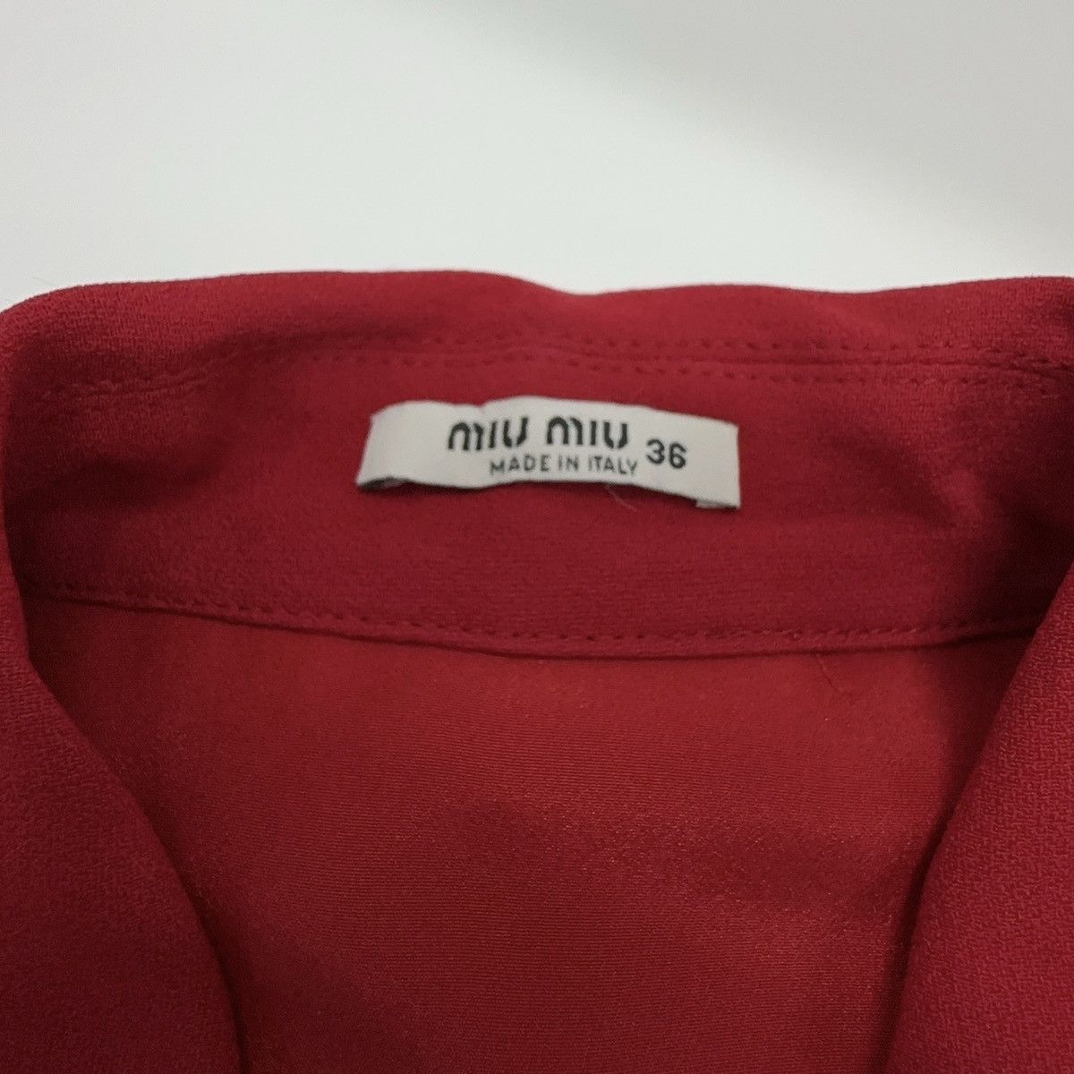 Miu Miu Miu Miu Star Decorative Buttons Dresses Size XS / US 0-2 / IT 36-38 - 5 Thumbnail