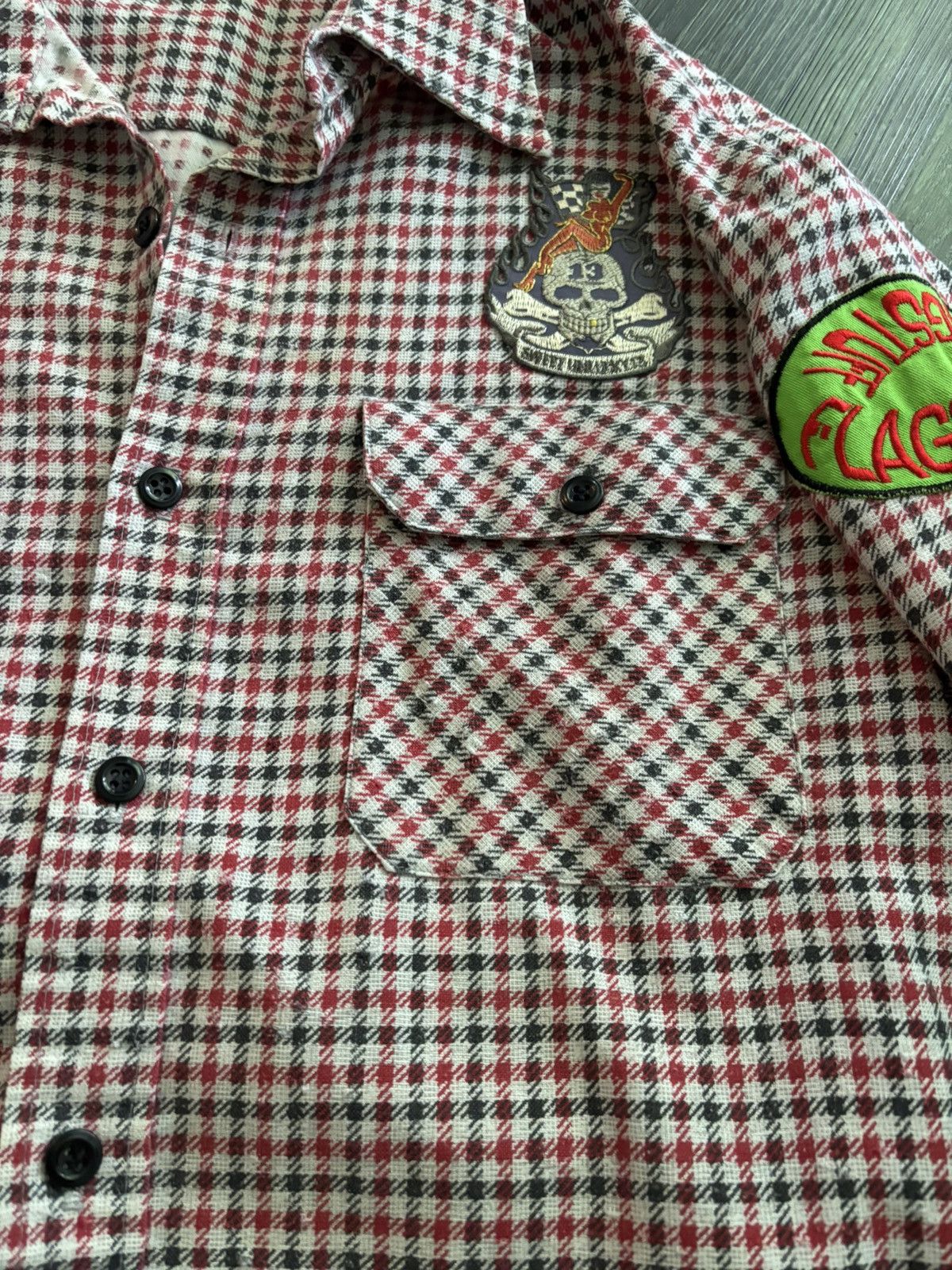 Blackmeans Blackmeans x FourStore flannel Size US L / EU 52-54 / 3 - 2 Thumbnail