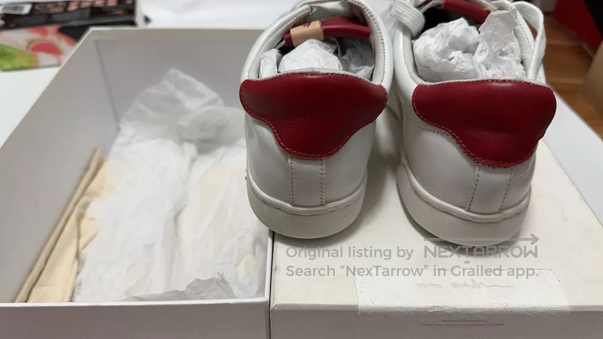 Visvim visvim foley folk sneakers in red. Size US 8 / EU 41 - 7 Thumbnail