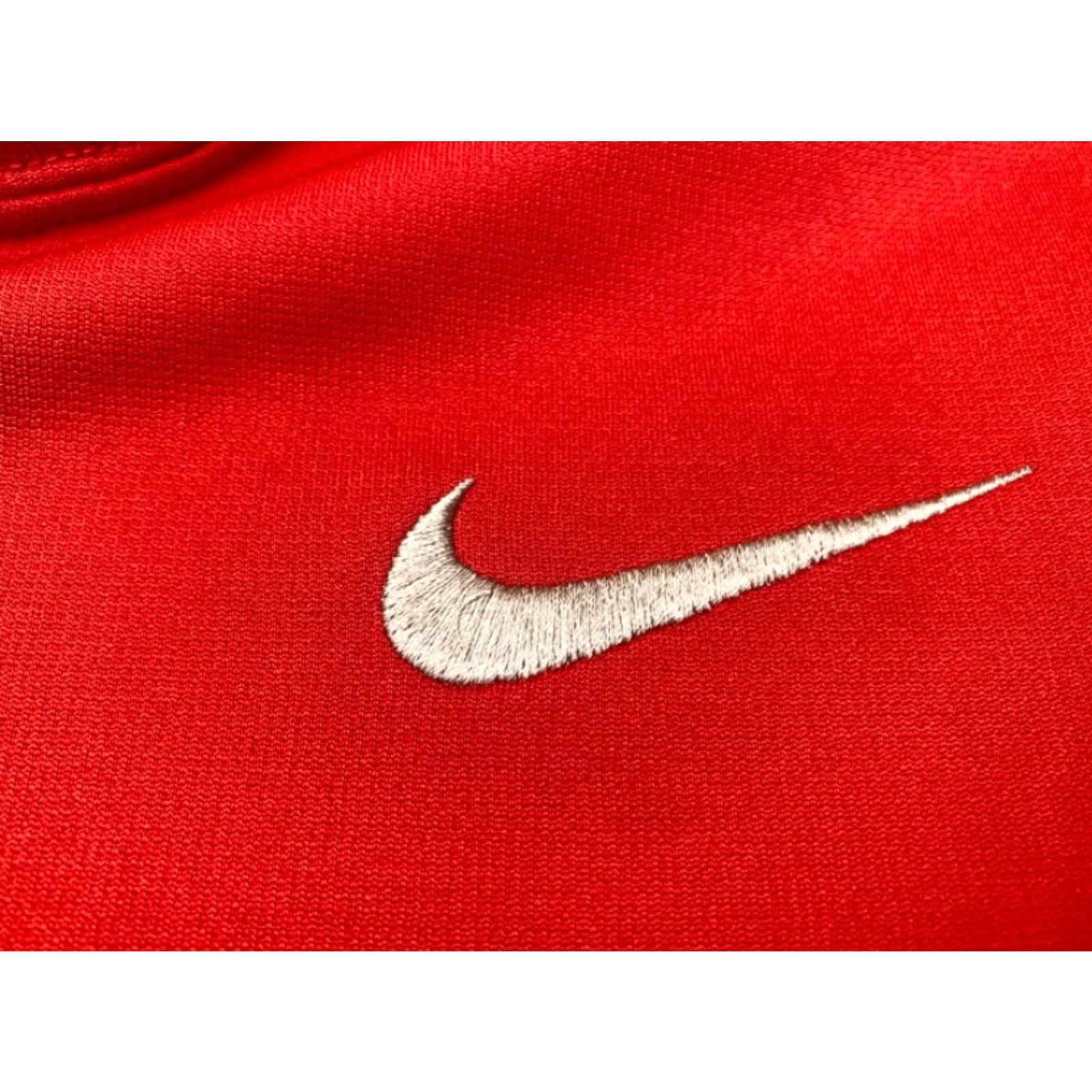 Nike Nike Hoodie Mens Large Red Gray Trim Therma-FIT KO 2.0 Fleece Sweatshirt Size US L / EU 52-54 / 3 - 6 Thumbnail