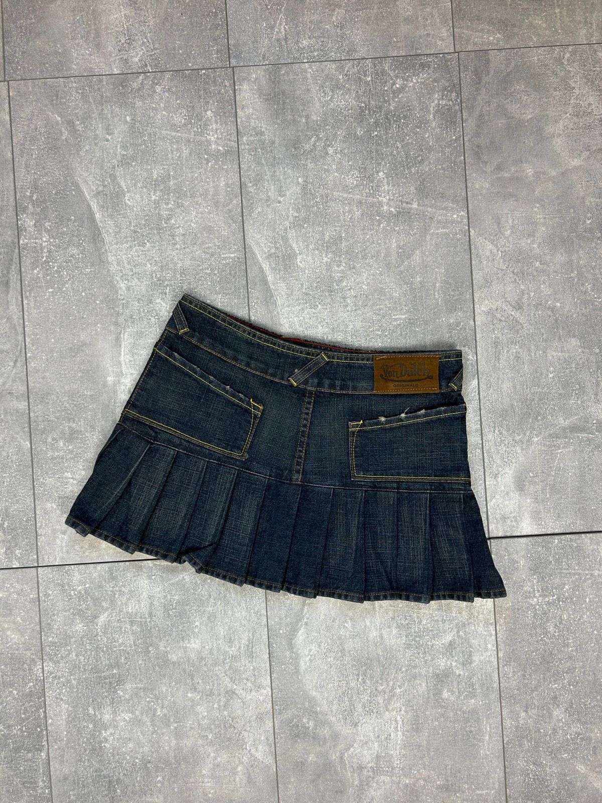 Vintage Women’s Von Dutch Mini Skirts y2k rare made in USA 90s | Grailed