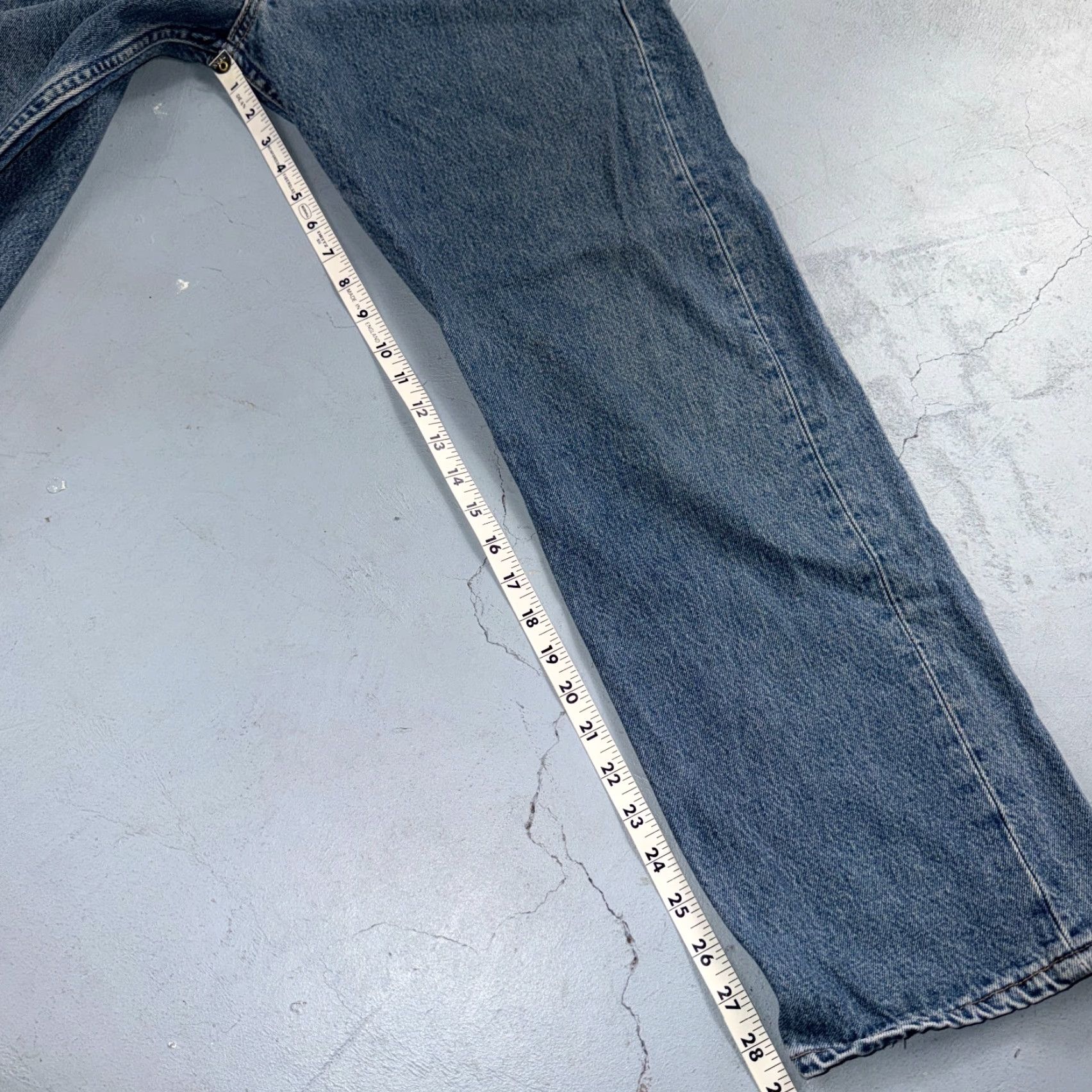 Levi's VINTAGE Levi's 501 Jeans Blue 36x30 Mens Straight 90s USA 5-Pocket Denim Size US 36 / EU 52 - 6 Thumbnail