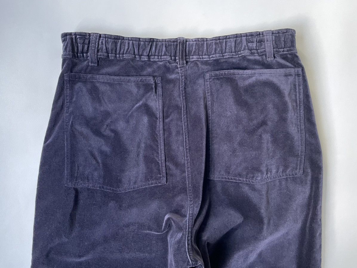 Comme des Garcons Blue Velvet Utility Trousers Size US 34 / EU 50 - 13 Thumbnail