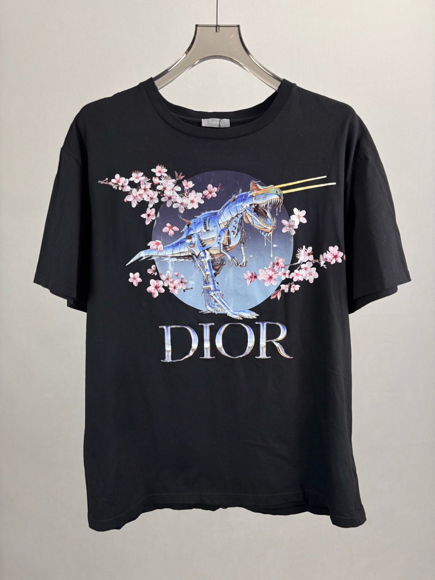 Dior DIOR Hajime Sorayama T-Rex T-Shirt Size US XL / EU 56 / 4 - 1 Thumbnail