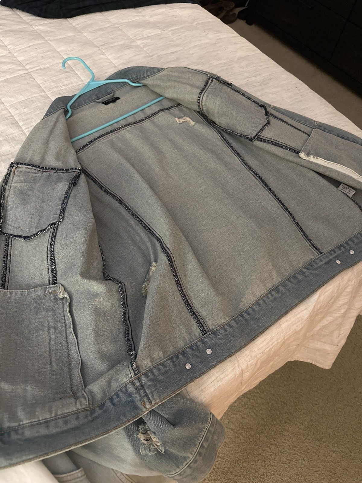 Request Jeans Request Premium Denim Jacket Size US XL / EU 56 / 4 - 3 Thumbnail