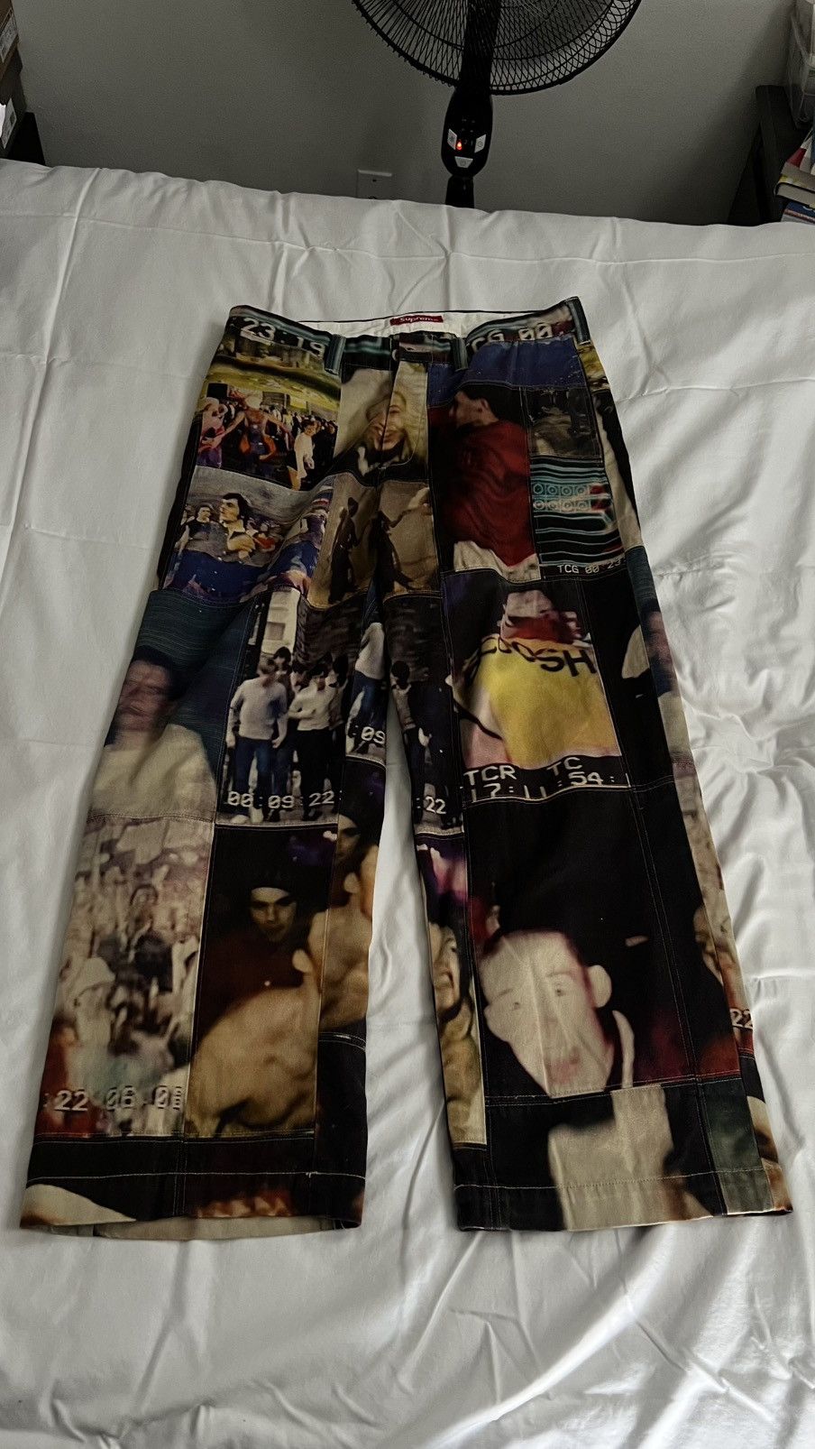 Supreme Supreme x Mark Leckey Hardcore Loose Fit Chino Pants Size US 32 / EU 48 - 1 Thumbnail