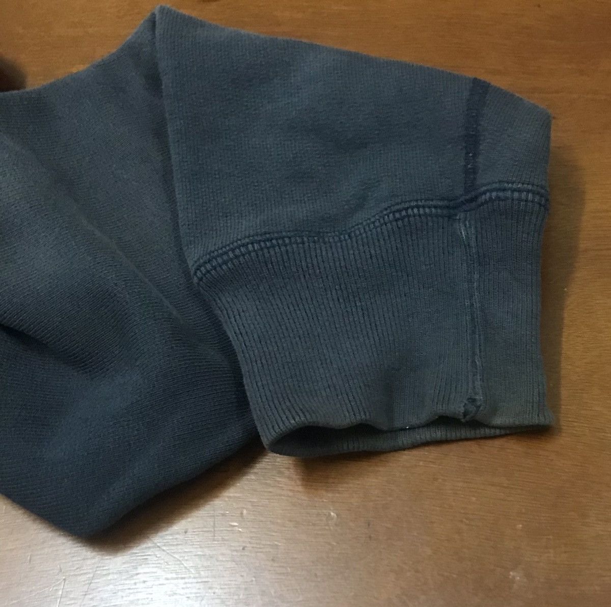 A.P.C. Faded Black Apc French Made Reverse Weave Crewneck Size US M / EU 48-50 / 2 - 13 Thumbnail