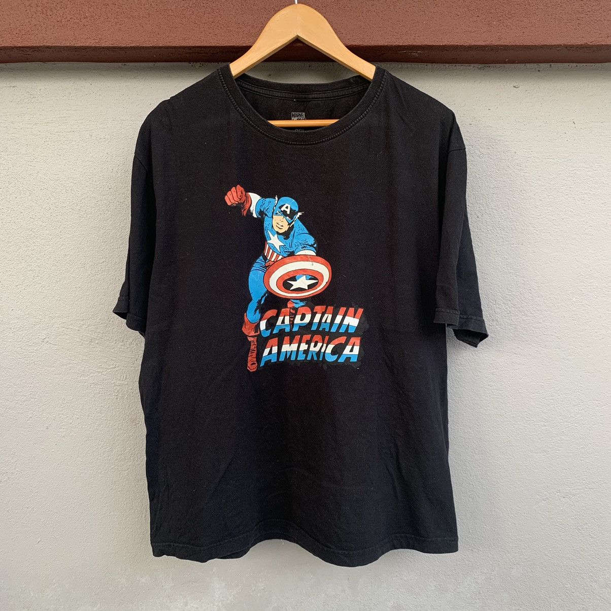 Marvel Comics Captain America Oversized Printed Tee Size US XXL / EU 58 / 5 - 1 Thumbnail