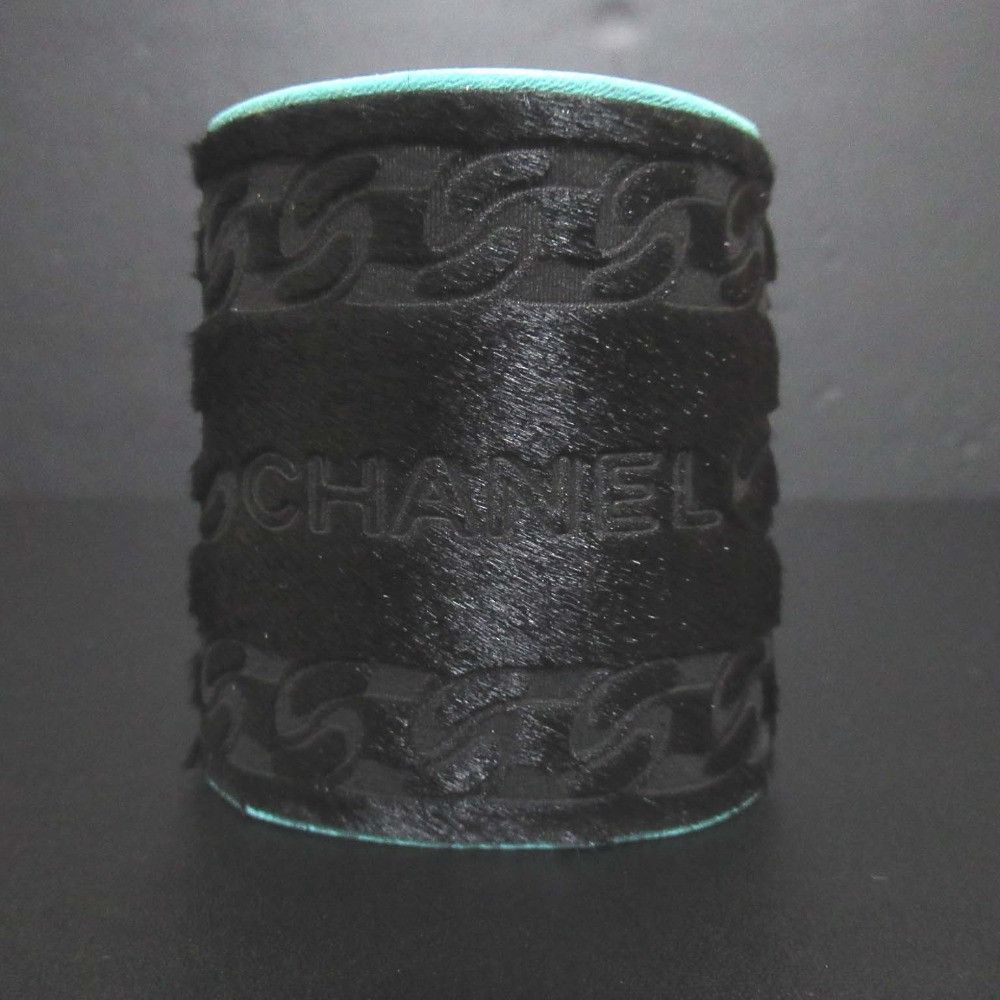 Chanel Chanel Harako Leather Wide Bangle Bracelet Leather Bangle DUTY FREE for USA