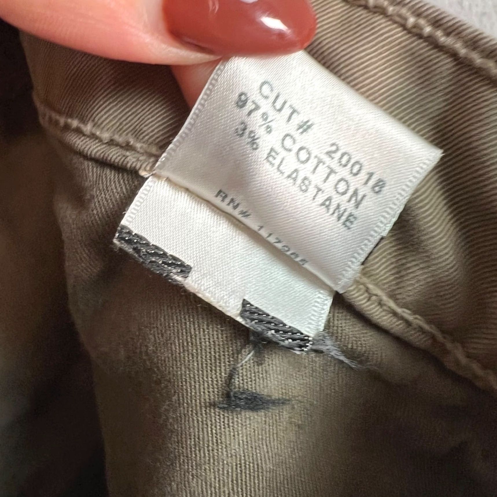 J Brand J Brand Mens 32 Beige Auburn Kane Slim Fit Pants Cotton Blend Chino Flat Front Tapered 31in Inseam Adult Mens Size 32 Color Beige Size US 32 / EU 48 - 5 Thumbnail