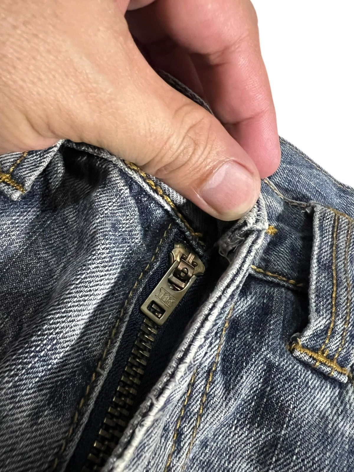 semanticdesign 💥FLARE💥SEMANTIC DESIGNS DISTRESS DENIM JEAN Size US 30 / EU 46 - 10 Thumbnail