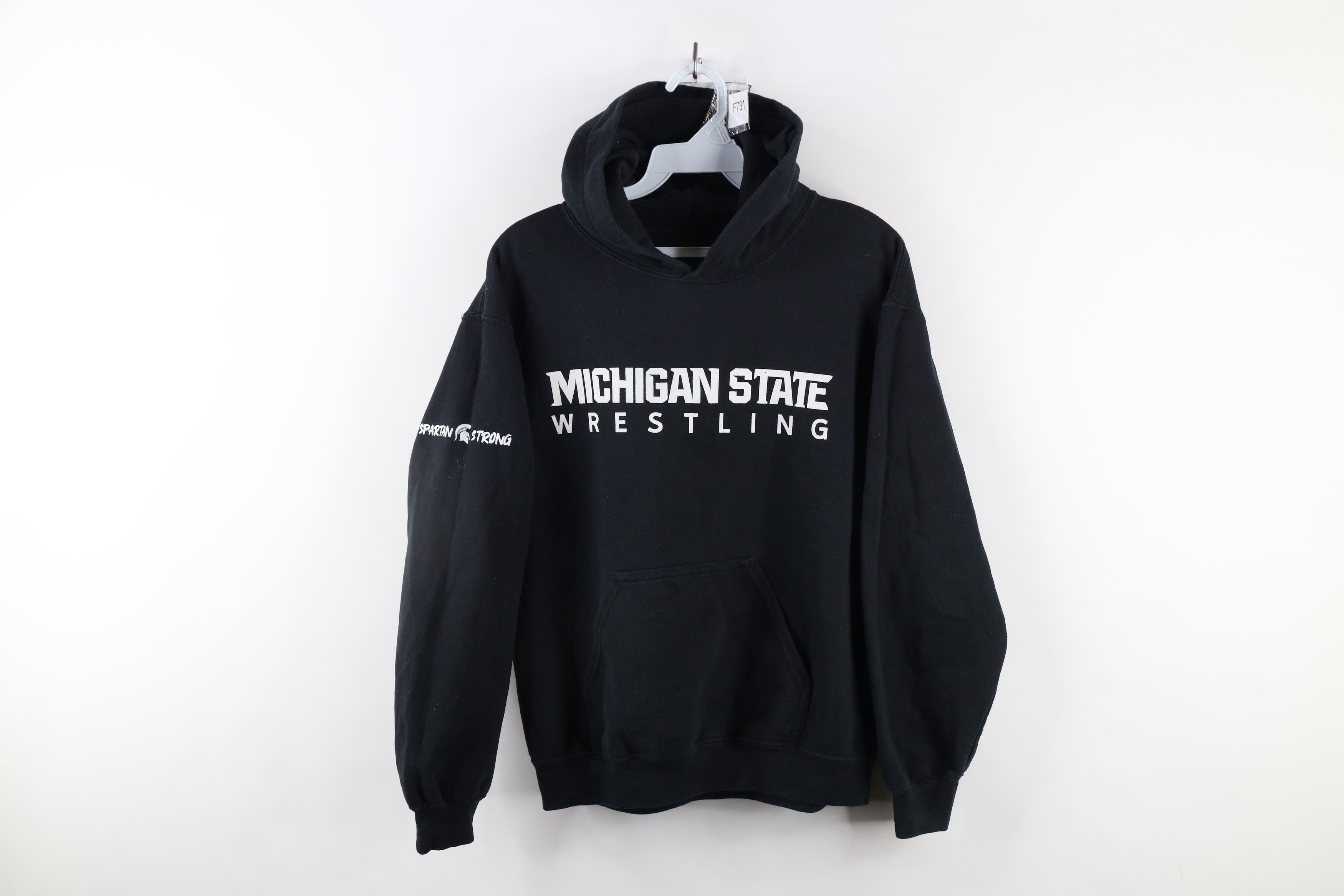 Vintage Mens Michigan State University Wrestling Hoodie Sweatshirt Size US S / EU 44-46 / 1 - 1 Thumbnail