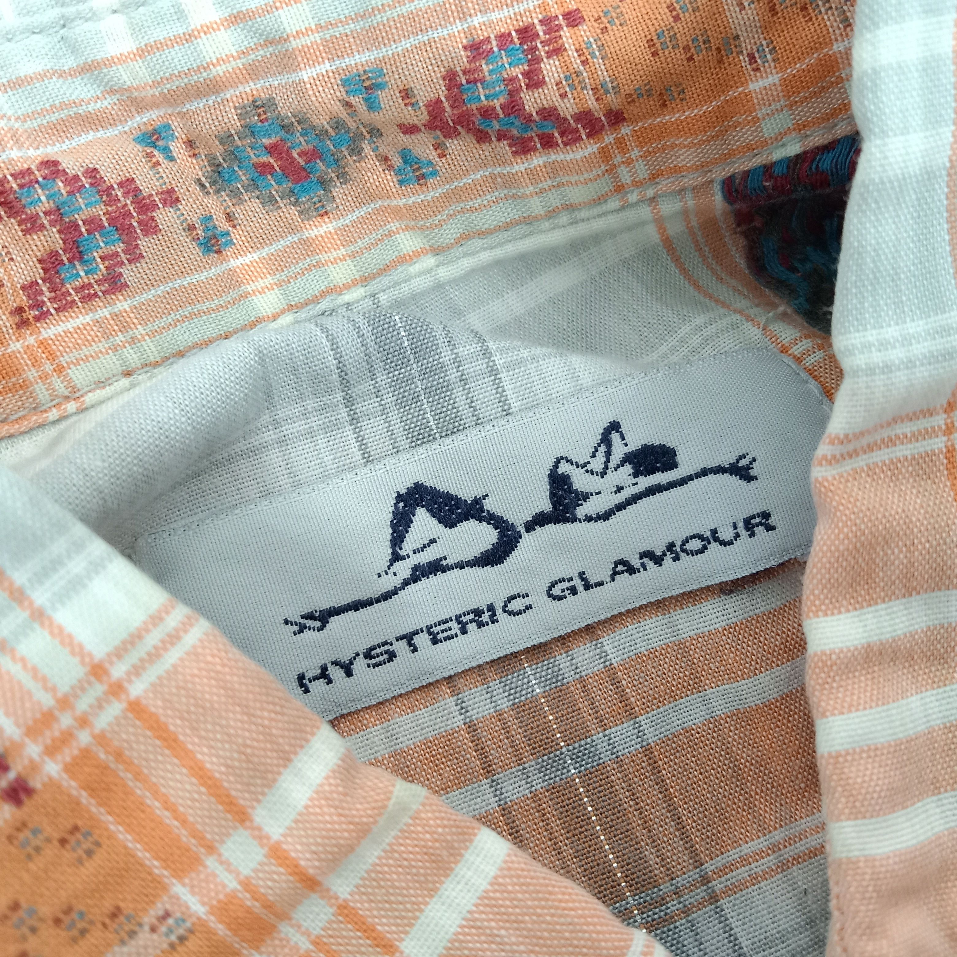 Hysteric Glamour × Japanese Brand × Vintage Hysteric Glamour Japanese Brand Double Pocket Design Shirt Size US L / EU 52-54 / 3 - 5 Thumbnail