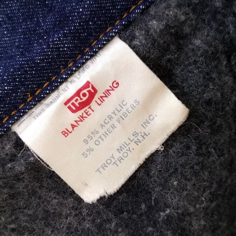 Levi's VINTAGE Harley Owners Group Levis Denim Trucker Jacket Mens Small Blue 80s Size US S / EU 44-46 / 1 - 8 Thumbnail