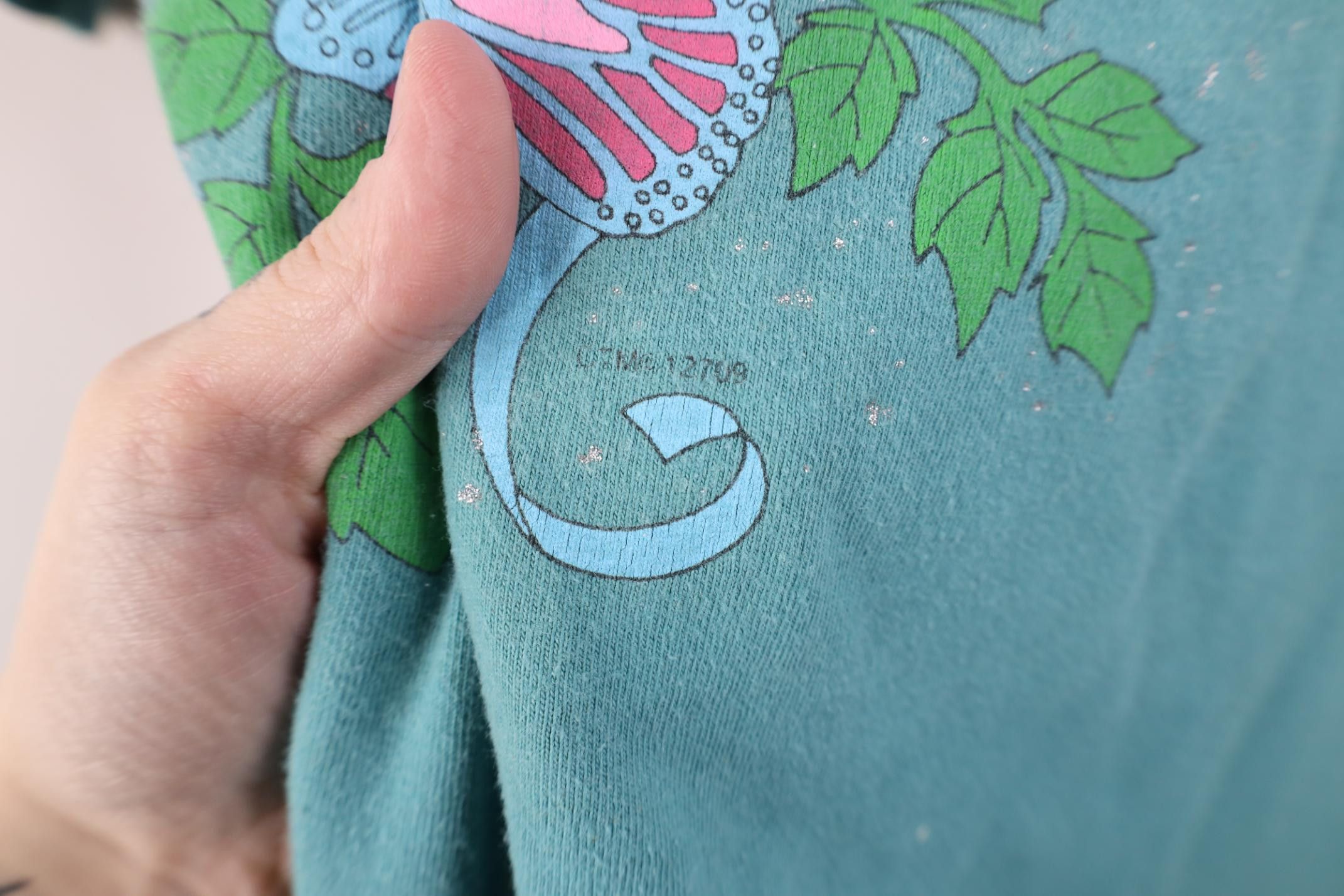 Vintage Vintage 90s Streetwear Earth Day Nature Butterfly T-Shirt Size L / US 10 / IT 46 - 5 Thumbnail