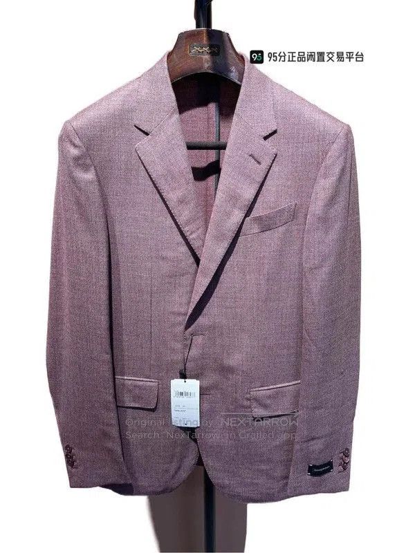 Ermenegildo Zegna Zegna Men's Trofeo Wool Suit Jacket. Size US L / EU 52-54 / 3 - 3 Thumbnail