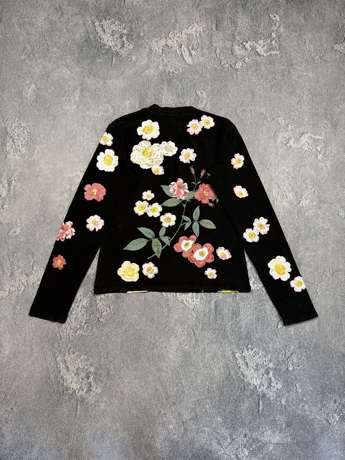 Christian Dior Monsieur Vintage Jadore Dior Christian Dior Flowers Long Sleeve Size M / US 6-8 / IT 42-44 - 2 Thumbnail