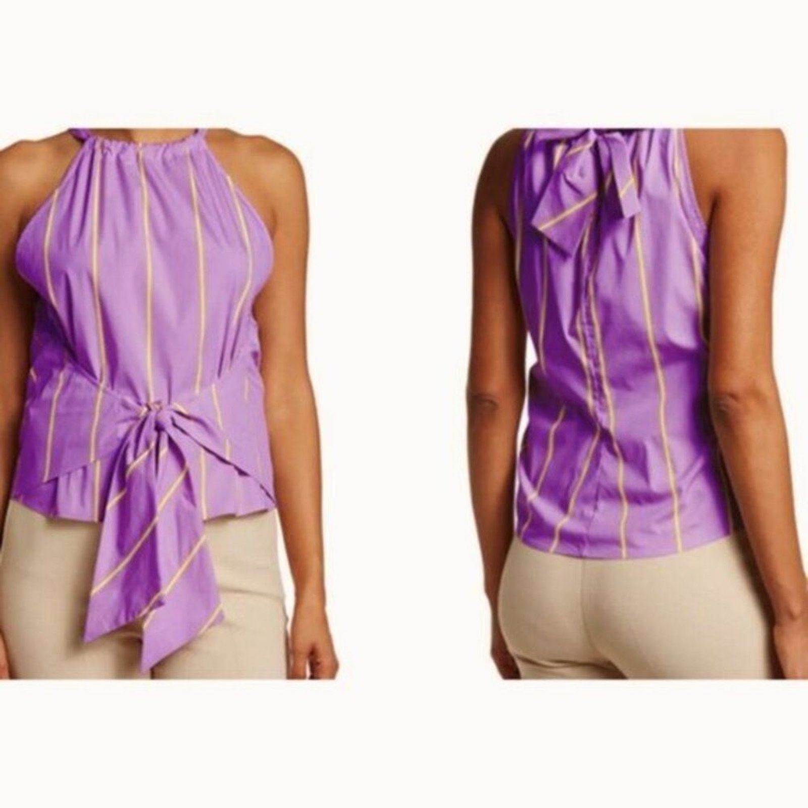 Trina Turk Trina Turk Mika Top lilac S Size S / US 4 / IT 40 - 3 Thumbnail