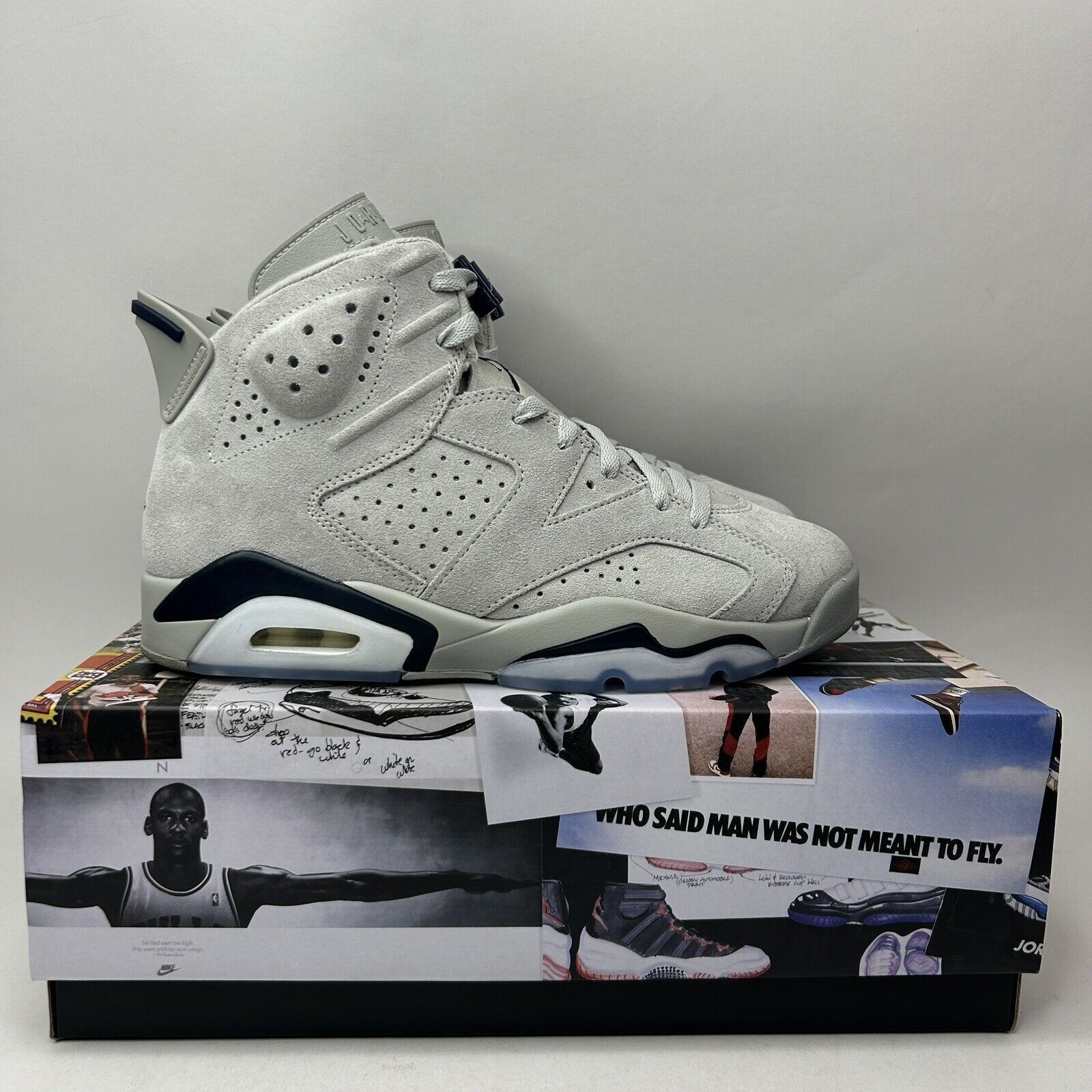 Nike Nike Air Jordan 6 Retro “Georgetown” 2023 Size US 9 / EU 42 - 5 Thumbnail
