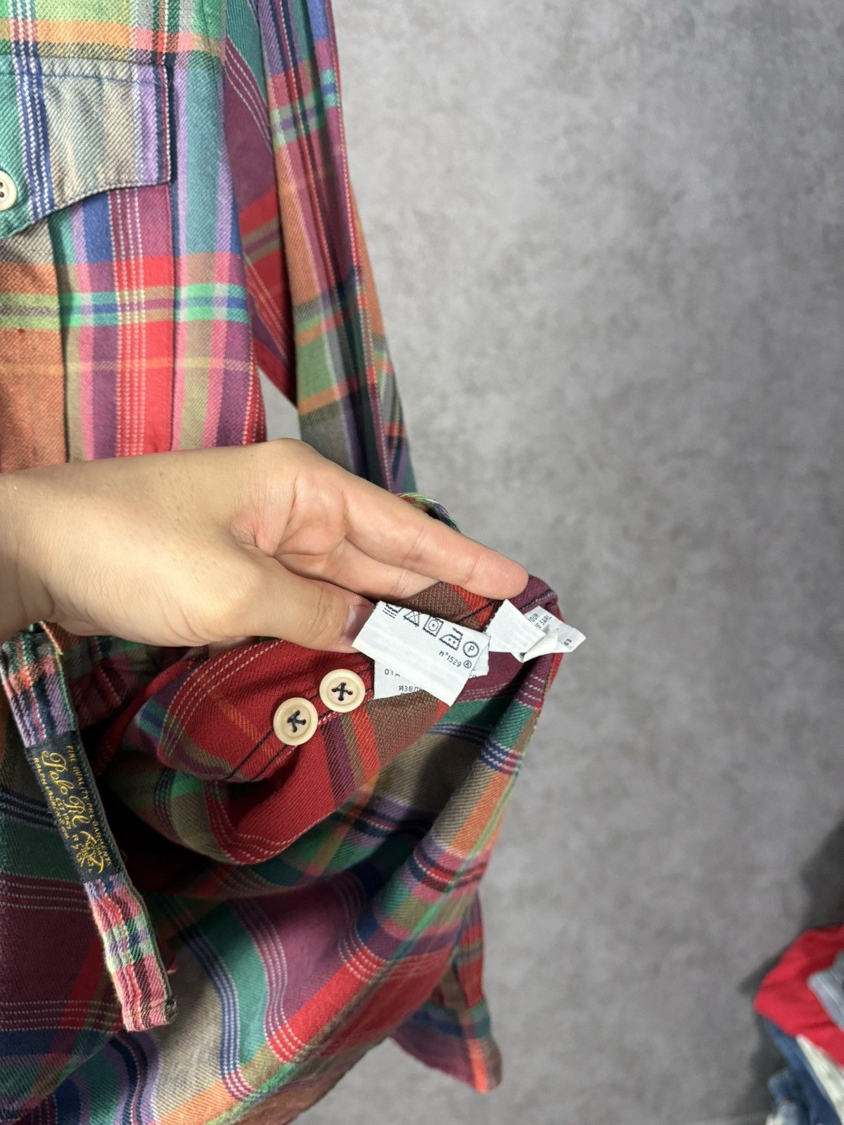 Polo Ralph Lauren Polo Ralph Lauren designer flannel checkered shirt Size US S / EU 44-46 / 1 - 4 Thumbnail