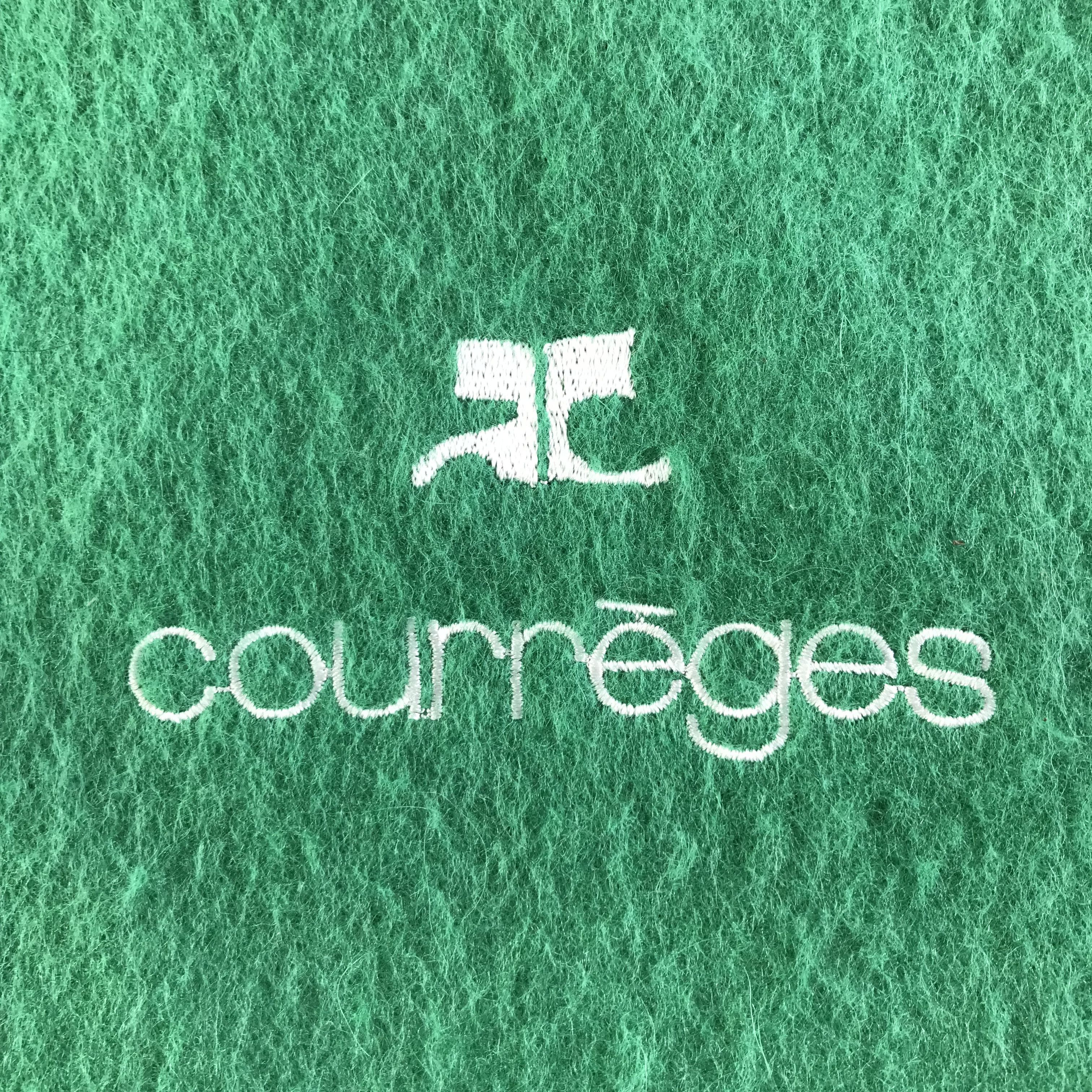 Courreges Courreges Oversize Scarf / Muffler / Neckwear SS1558 Size ONE SIZE - 4 Thumbnail