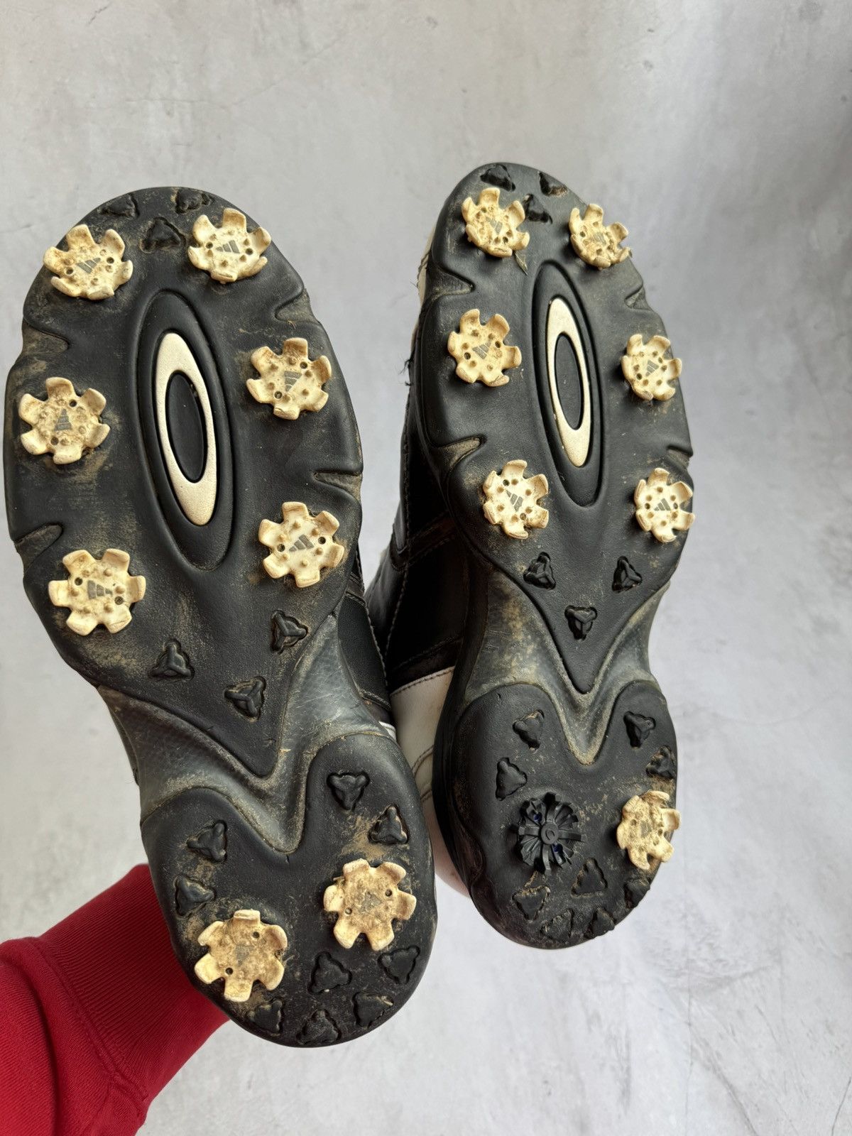 Oakley Oakley Golf Shoes Rare Spikes Metal Logo Grail Archive Size US 9.5 / EU 42-43 - 6 Thumbnail