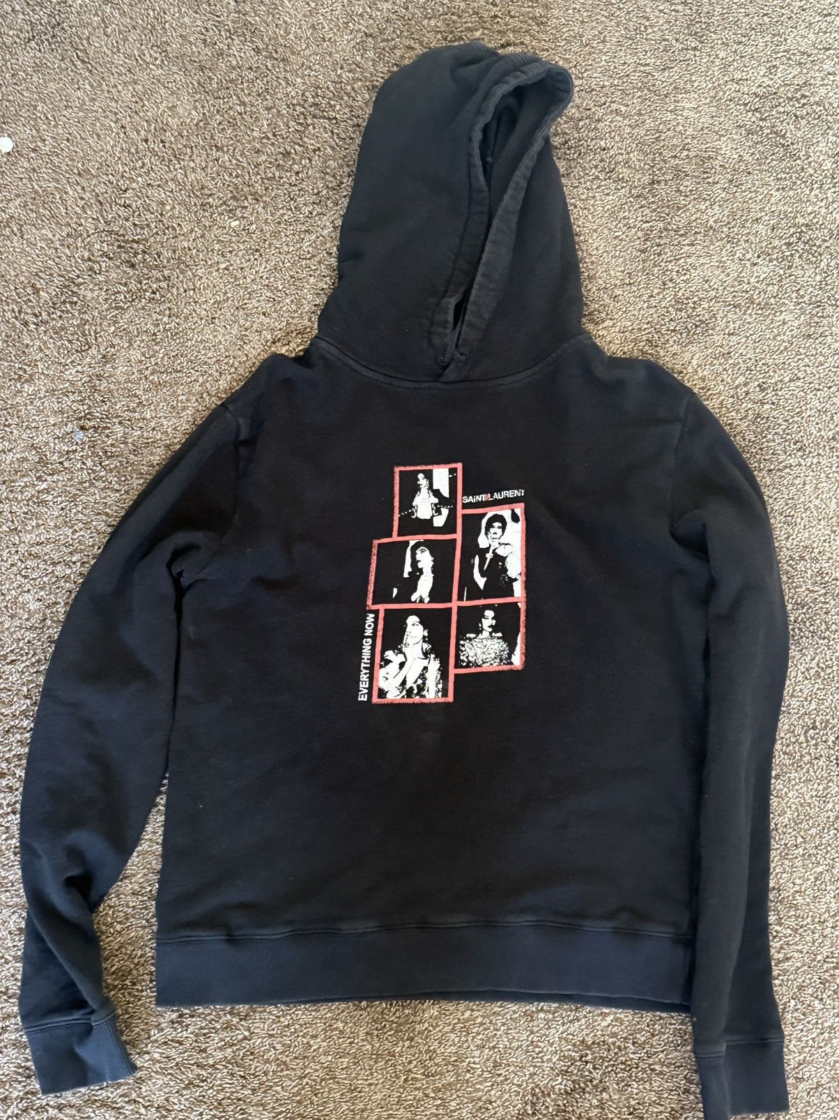 Saint Laurent Paris Saint Laurent — Everything Now Hoodie Size US L / EU 52-54 / 3 - 1 Thumbnail