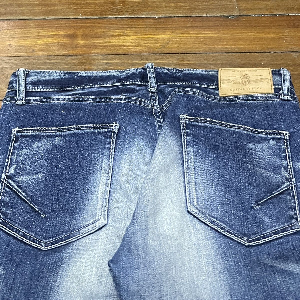 GOSTAR DE FUGA × Japanese Brand Very Rare Vintage Japanese Brand Gostar De Fuga Jeans 2000s Size US 31 - 4 Thumbnail
