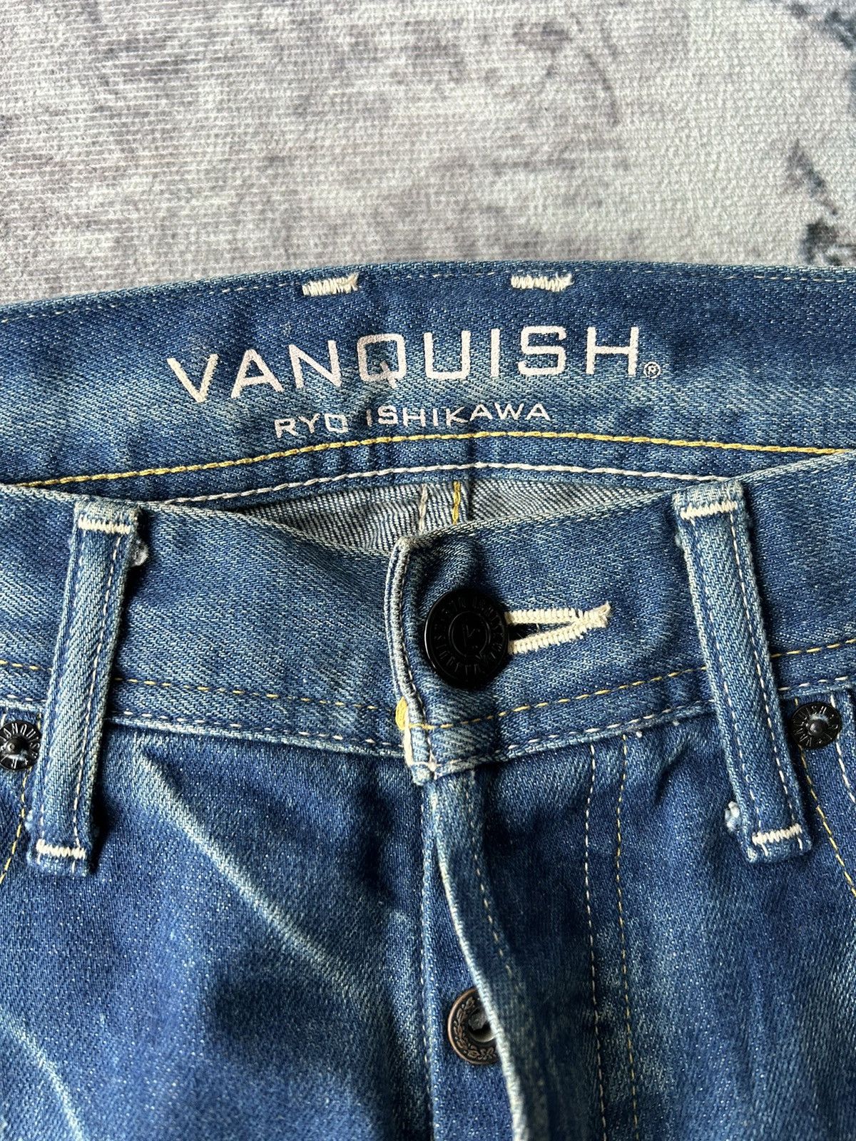 Vanquish Vanquish Distressed Punk Jeans Size US 30 / EU 46 - 11 Thumbnail