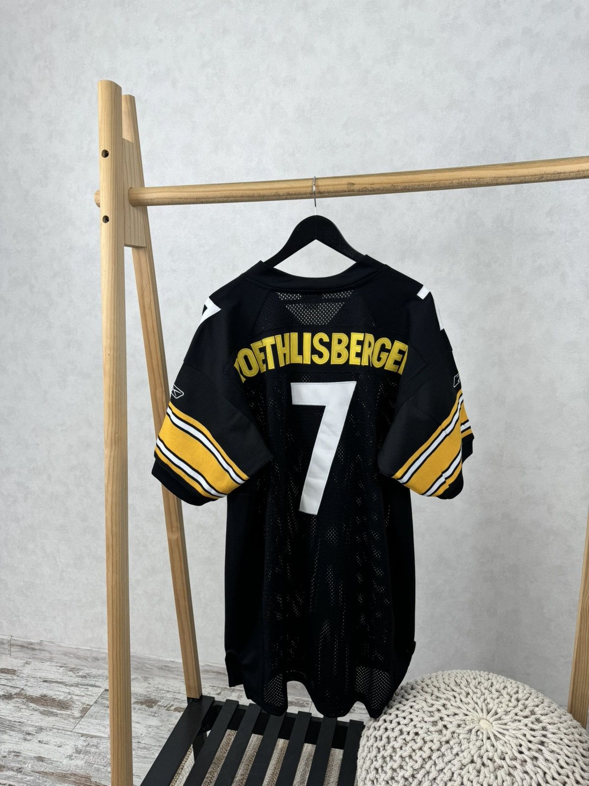 Reebok Reebok NFL Pittsburgh Steelers Ben Roethlisberger jersey Size US L / EU 52-54 / 3 - 7 Thumbnail